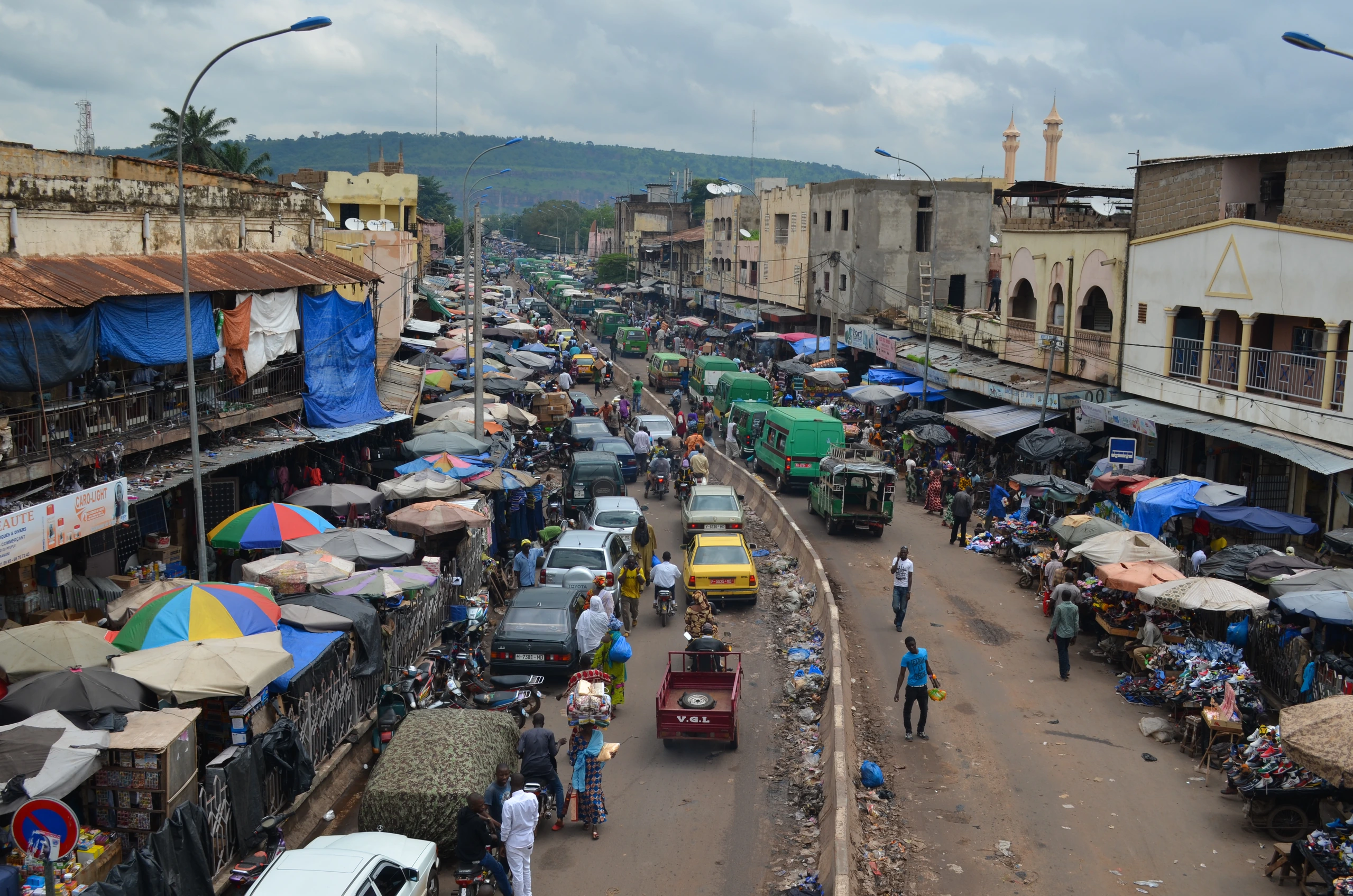 Boulevard du Peuple i Bamako, Mali