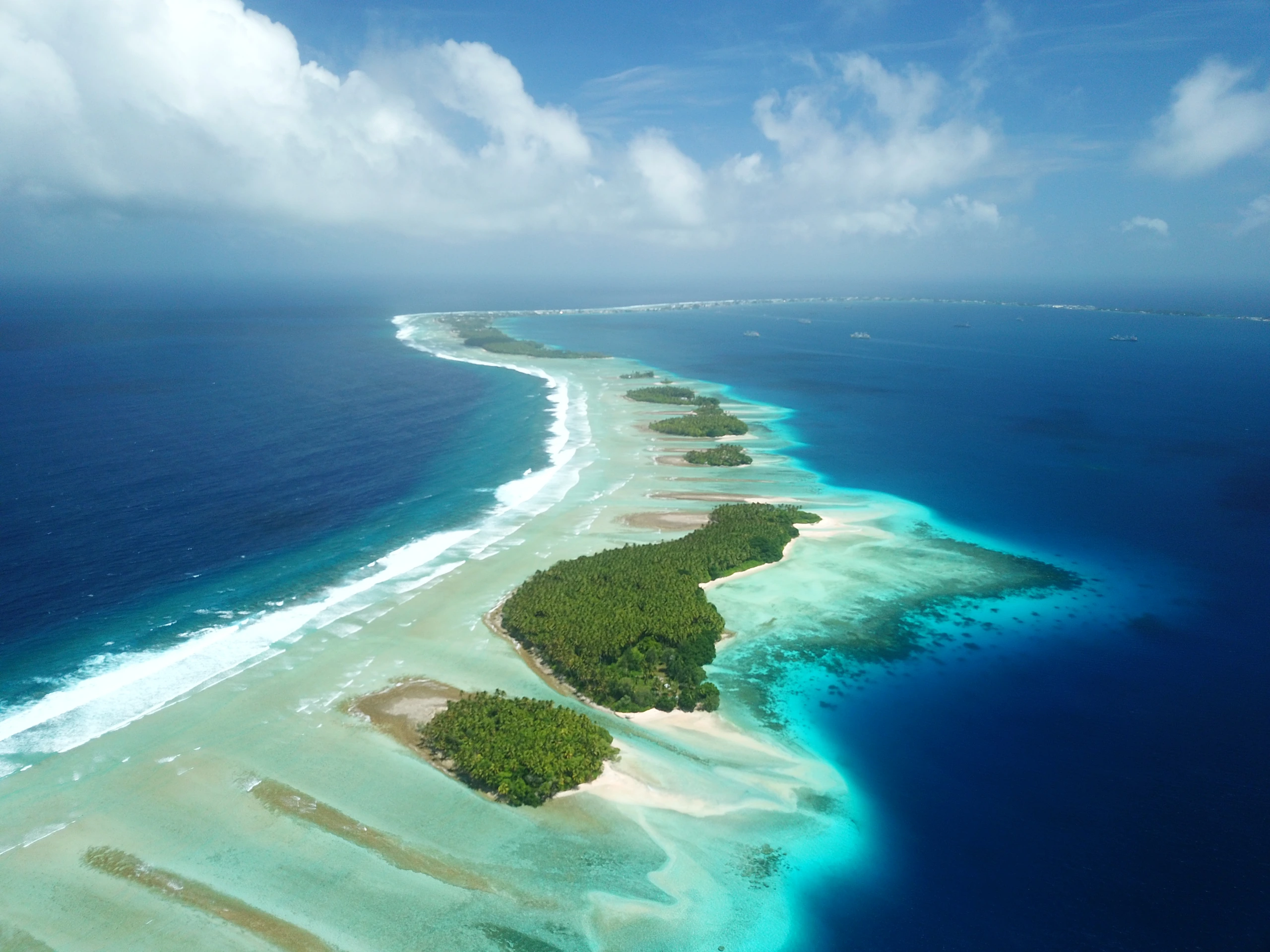 Majuro atoll och stad i Marshallöarna