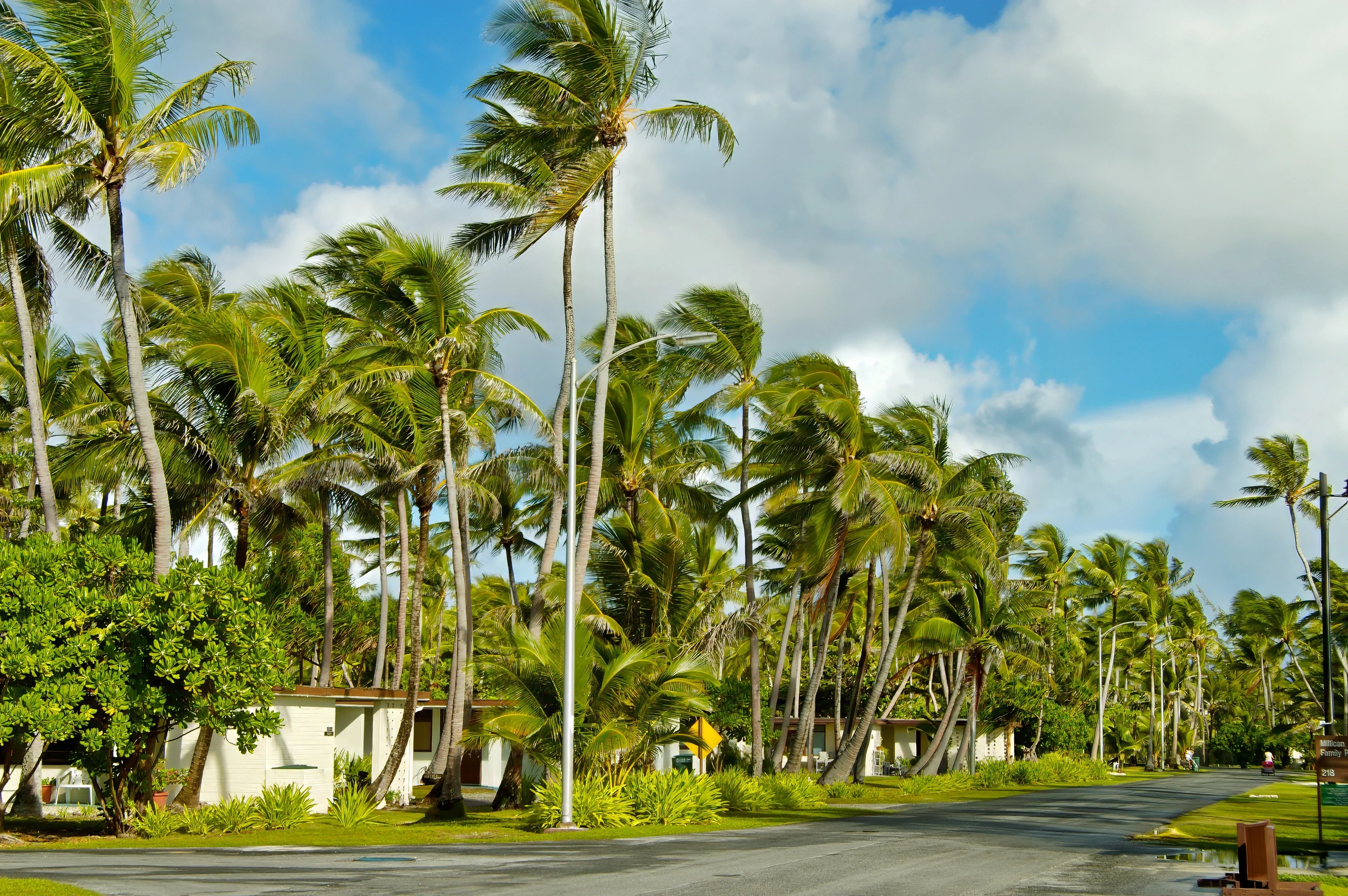 Gamla hus i Kwajalein, Marshallöarna