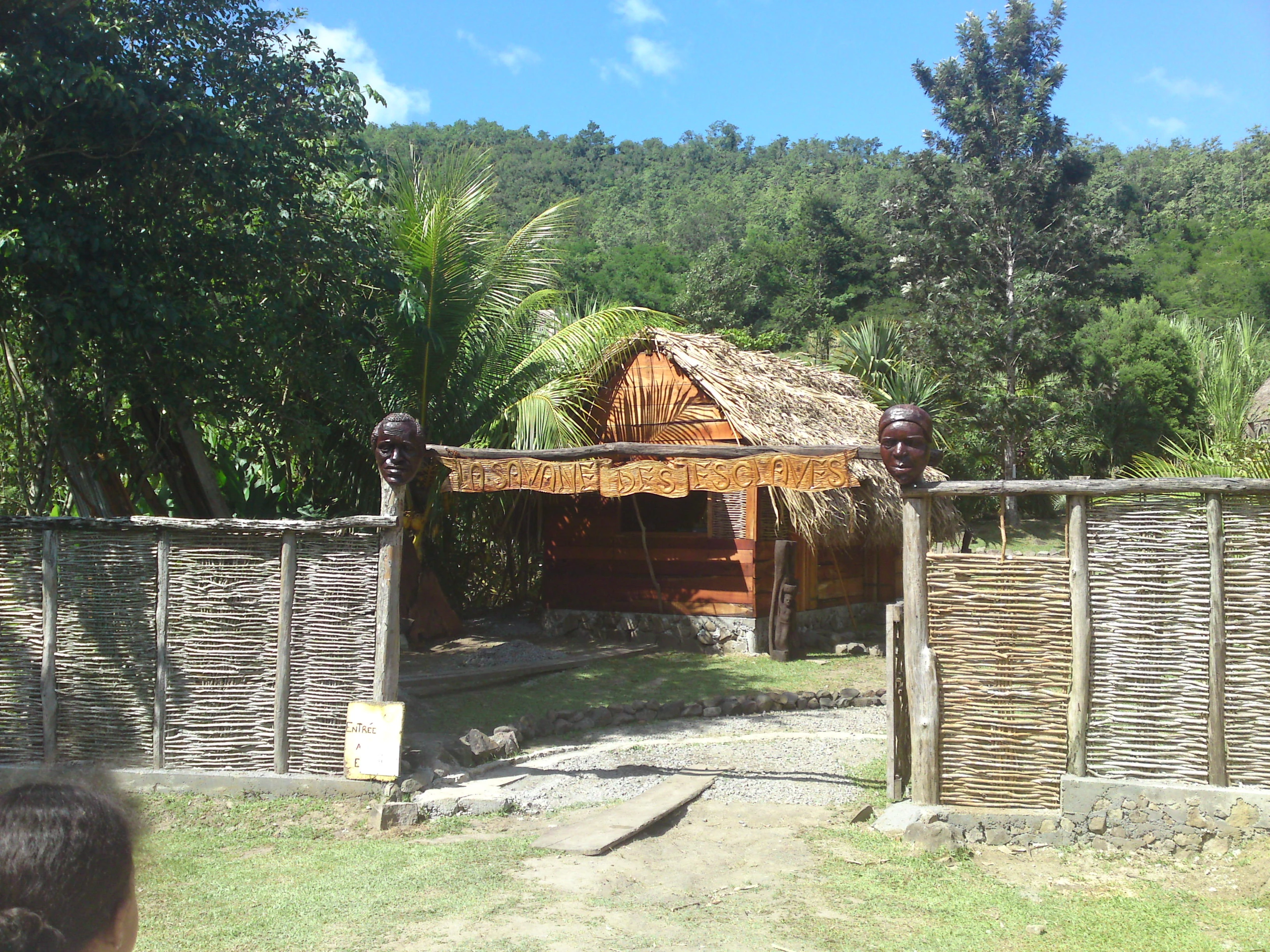 Savane des esclaves, Martinique
