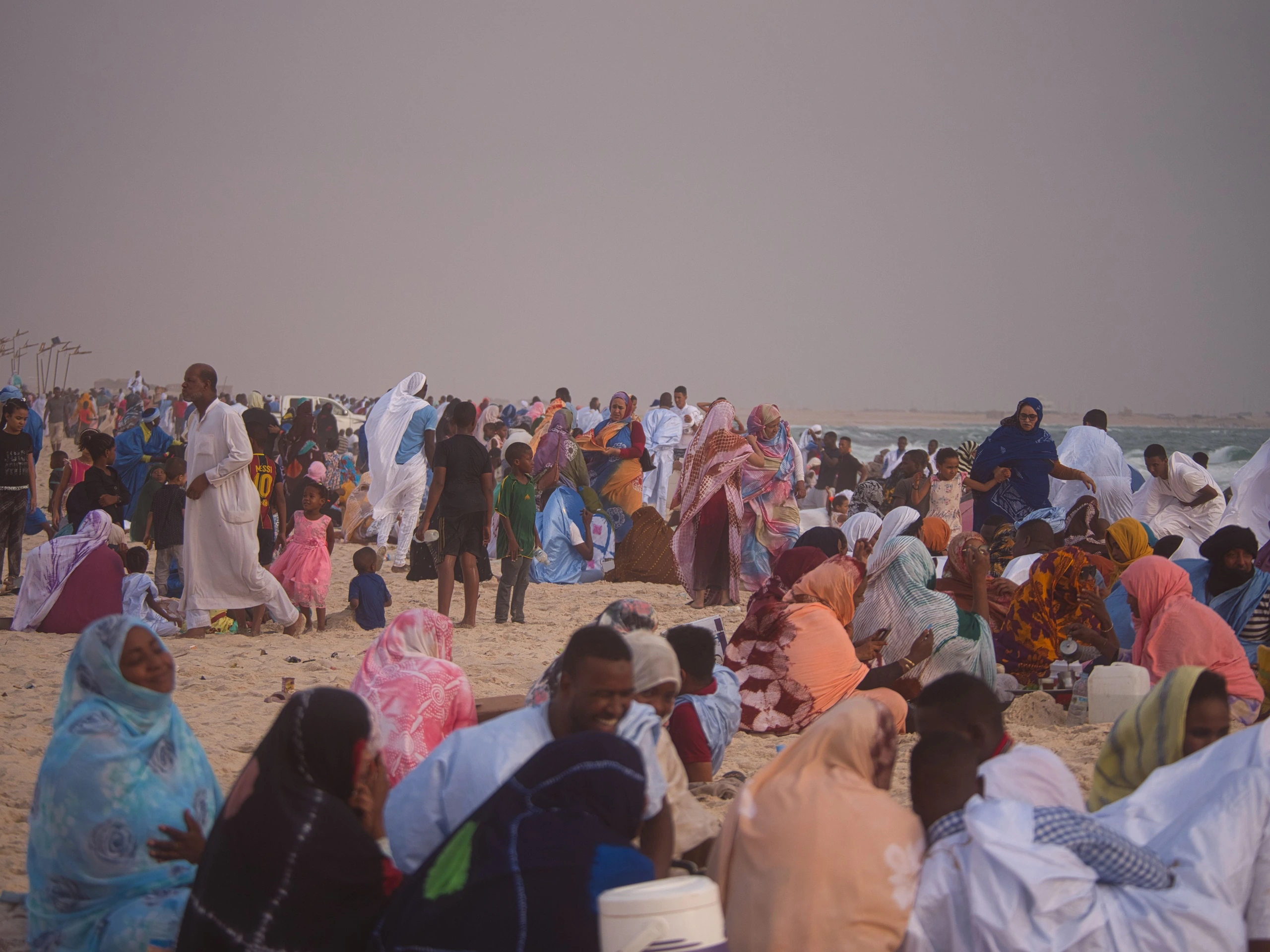 Bahamas strand i Nouakchott, Mauretanien