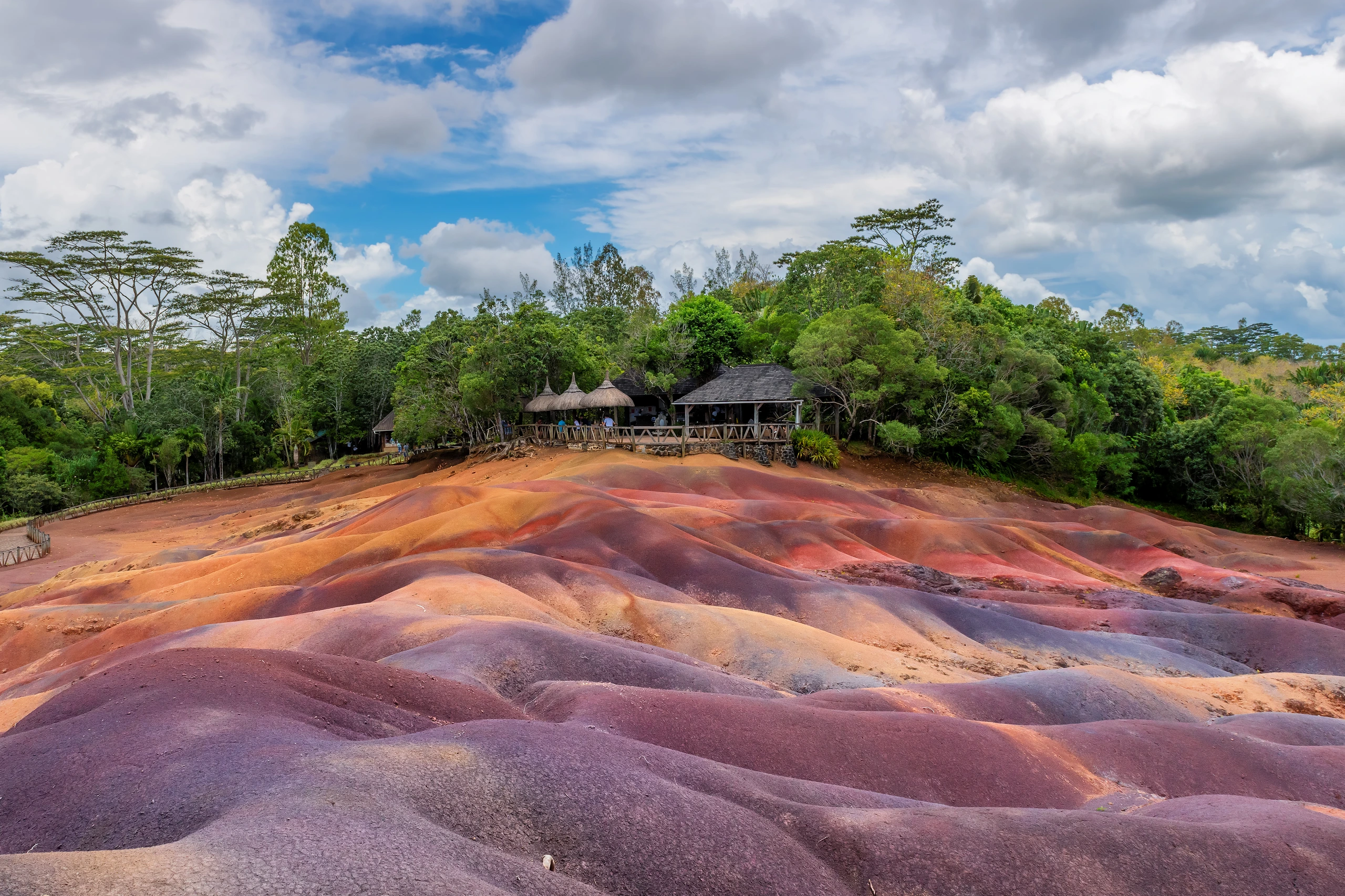 Seven Colored Earth, Chamarel, Mauritius