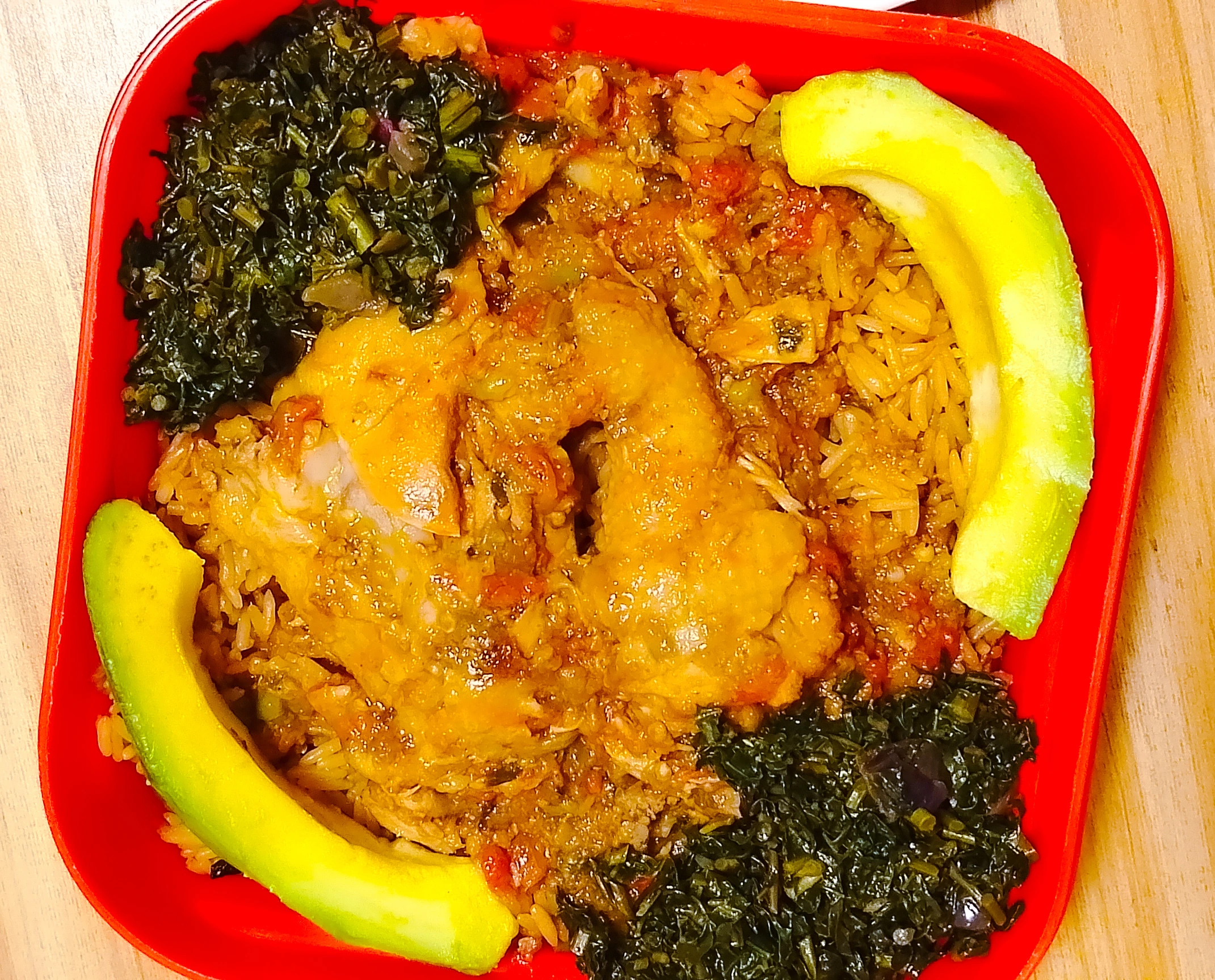 Chicken Pilao på Mayotte