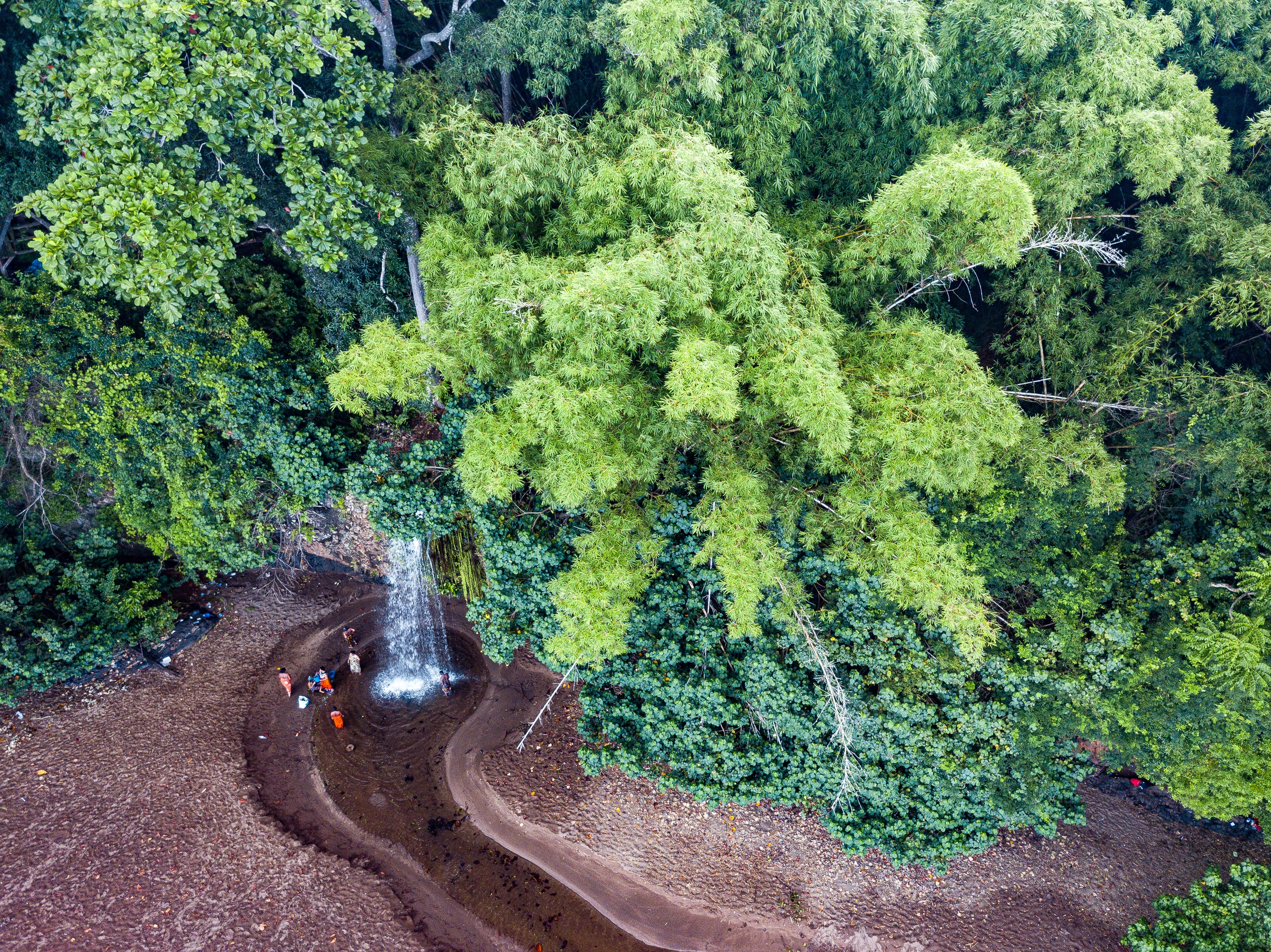 Soulou Fall på Mayotte