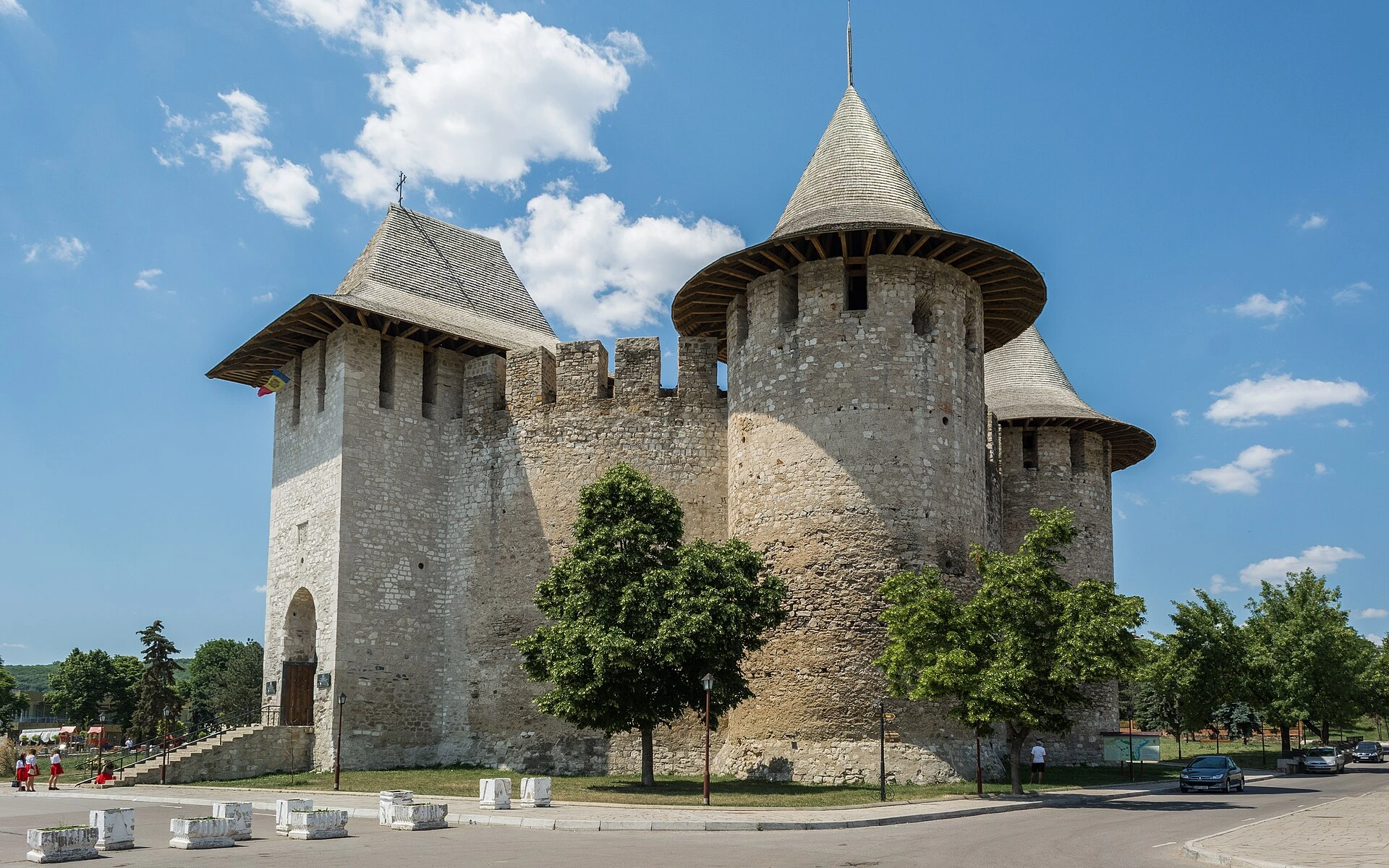 Soroca-fästningen i Moldavien