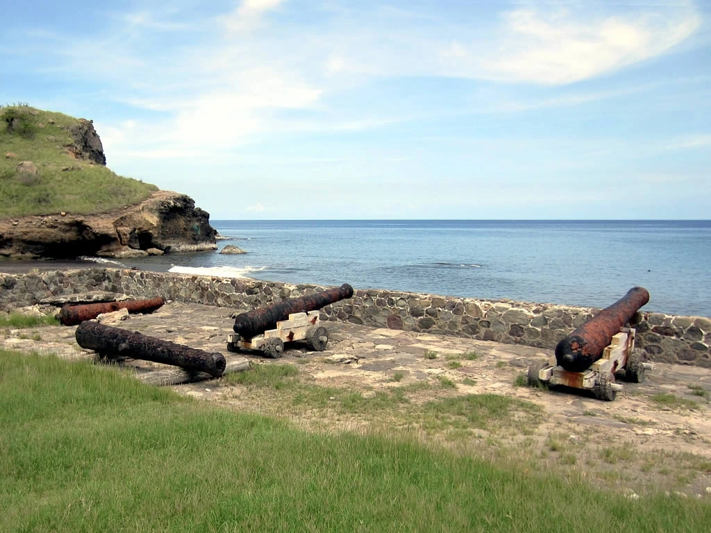 Carr's Bay Gun Battery på Montserrat