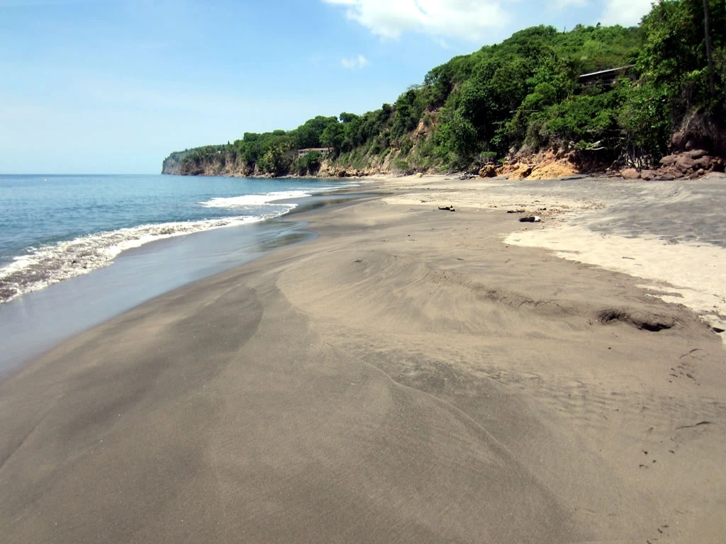Woodlands Beach på Montserrat