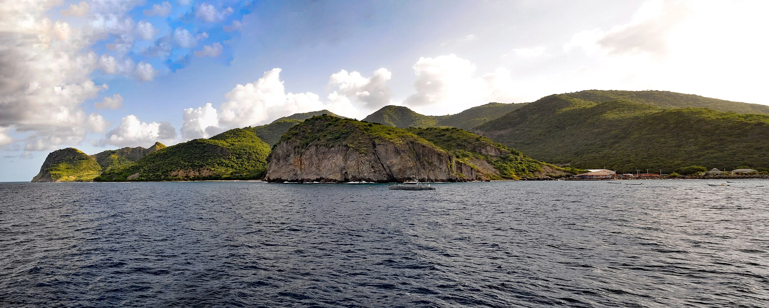 Panorama över Montserrat