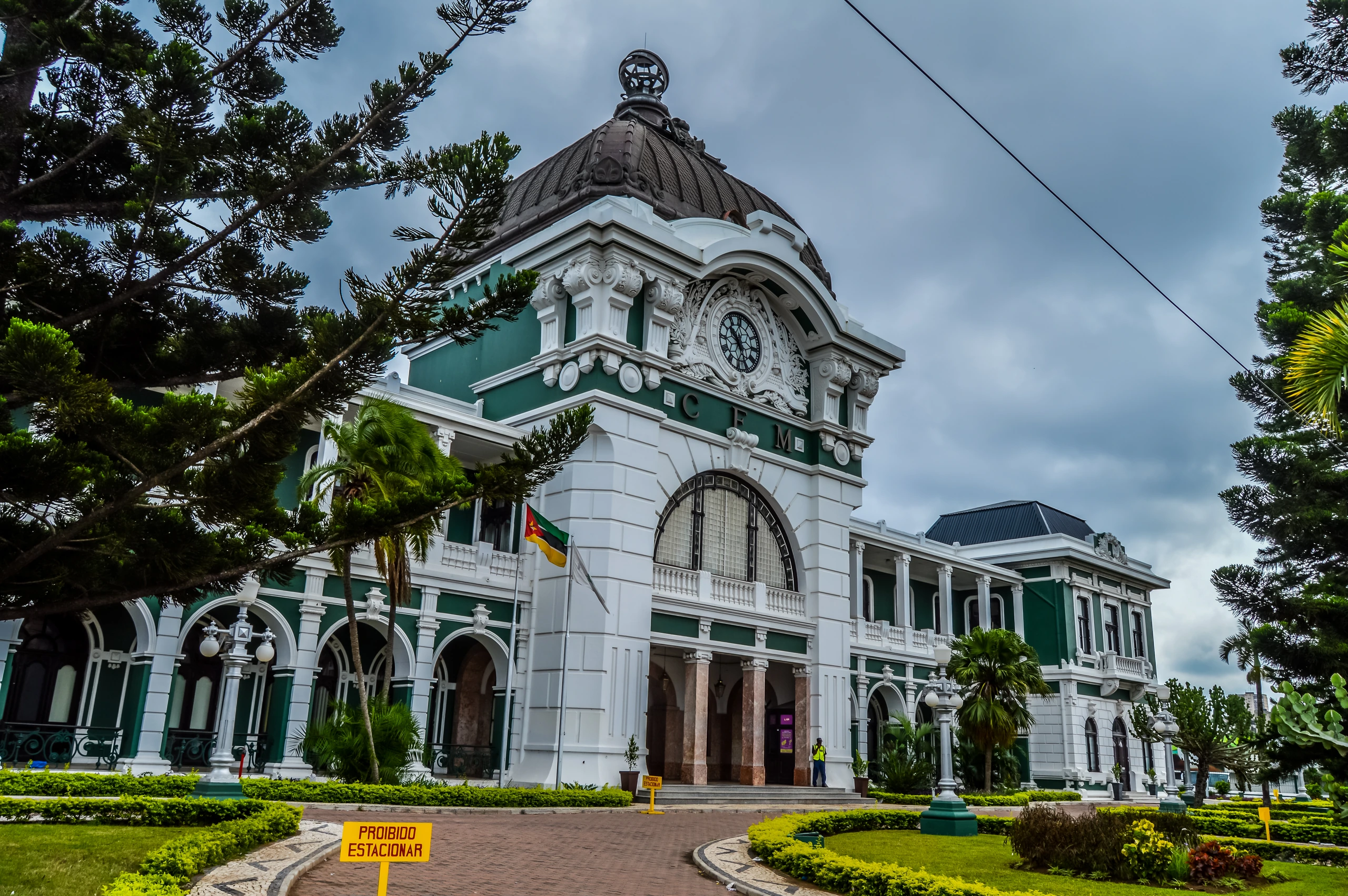 Maputo centralstation, Moçambique