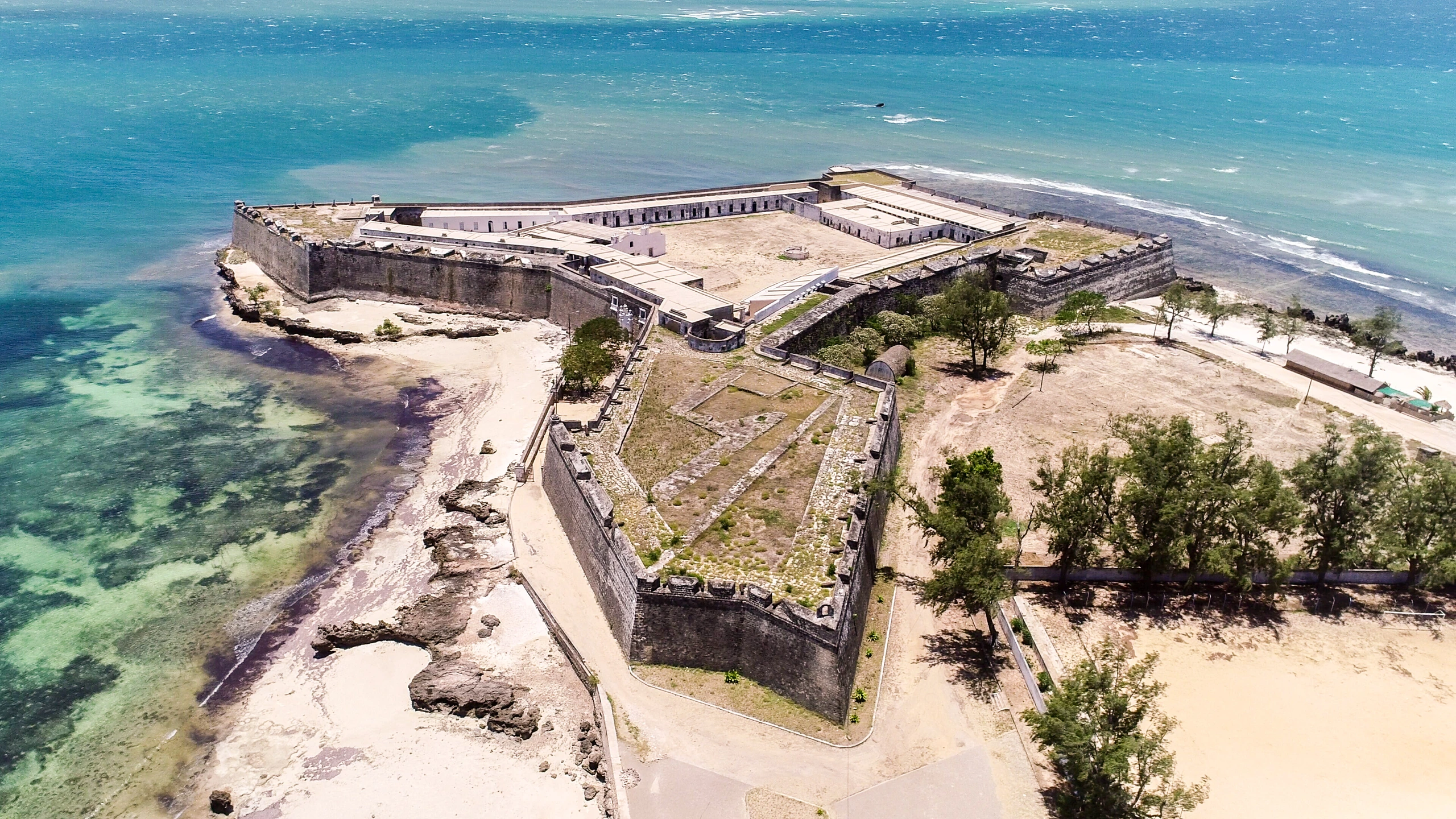 Fort São Sebastião på Moçambique