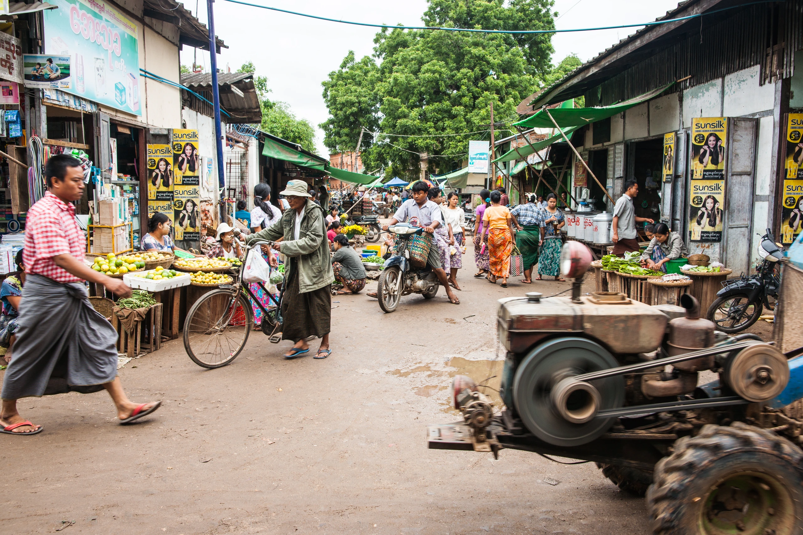 Nyaung U Market, Myanmar