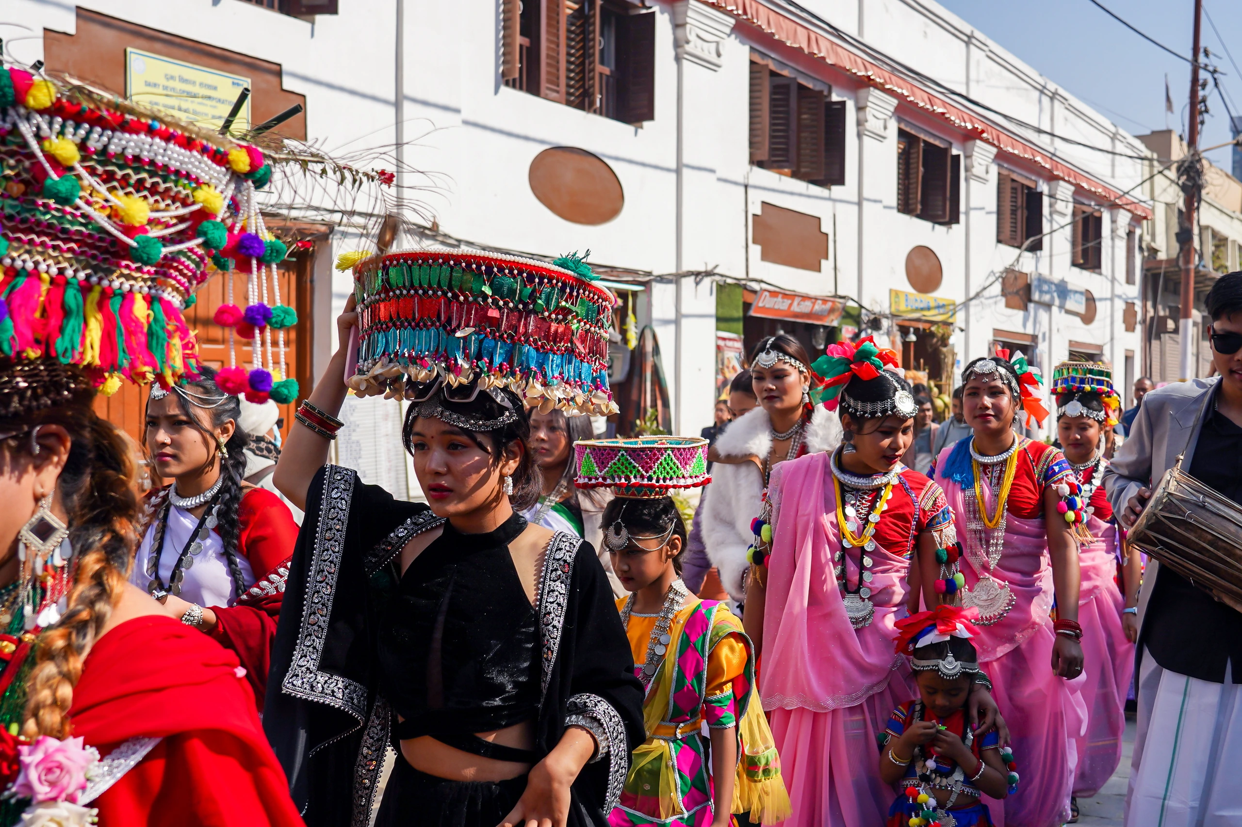 Tharu-festivalen Maghi i Nepal