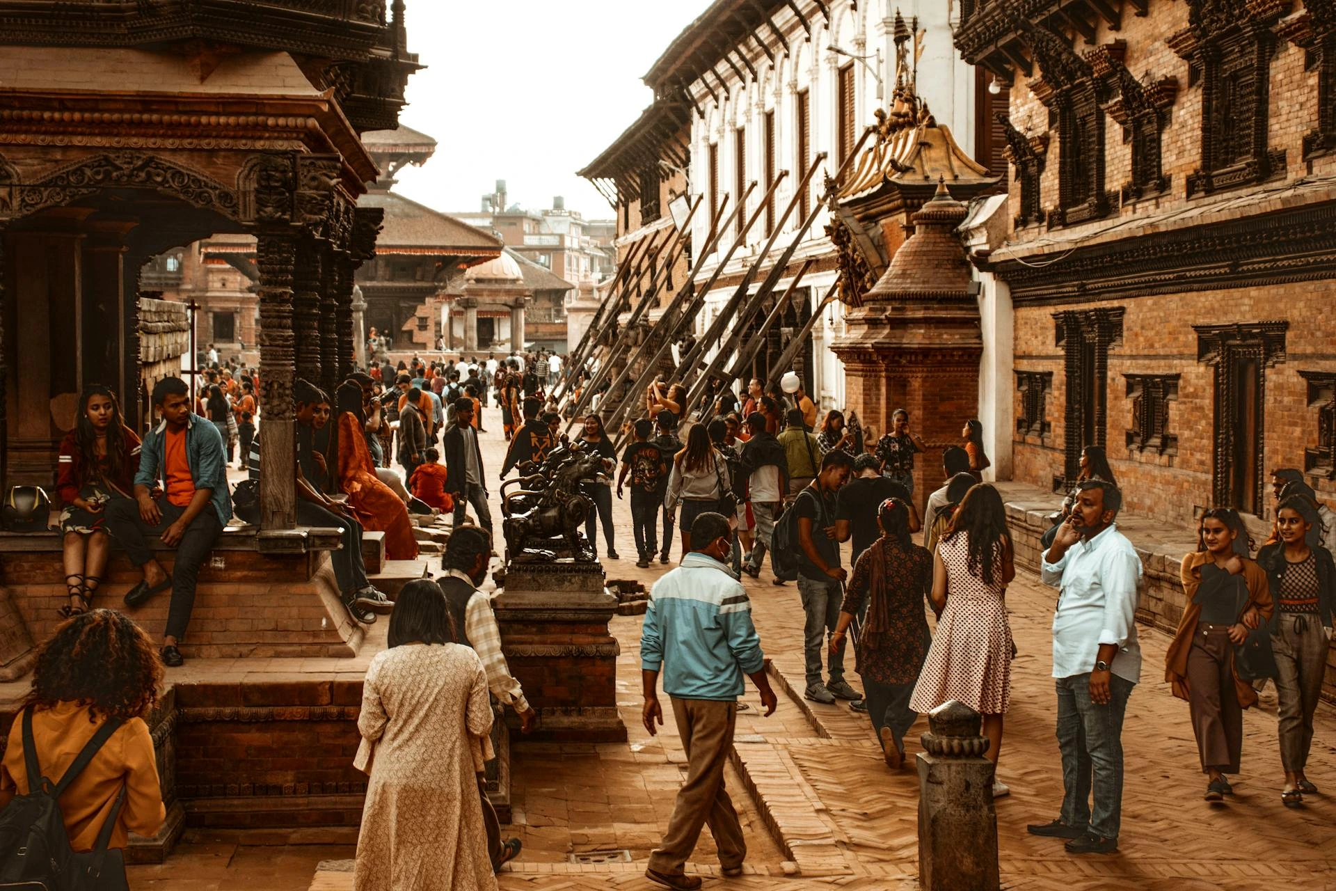 Byggnad i Nepal