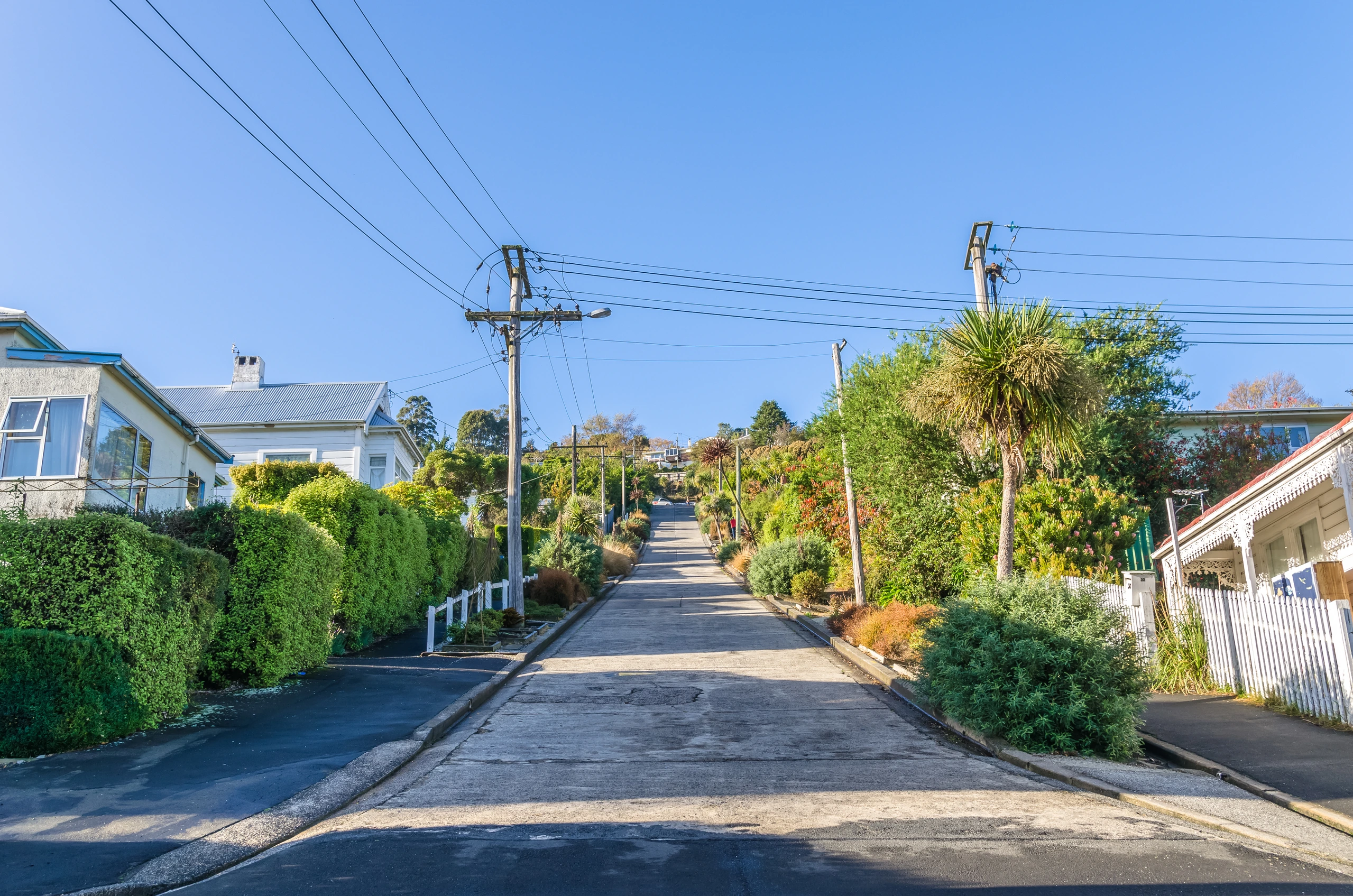 Baldwin Street i Dunedin, Nya Zeeland
