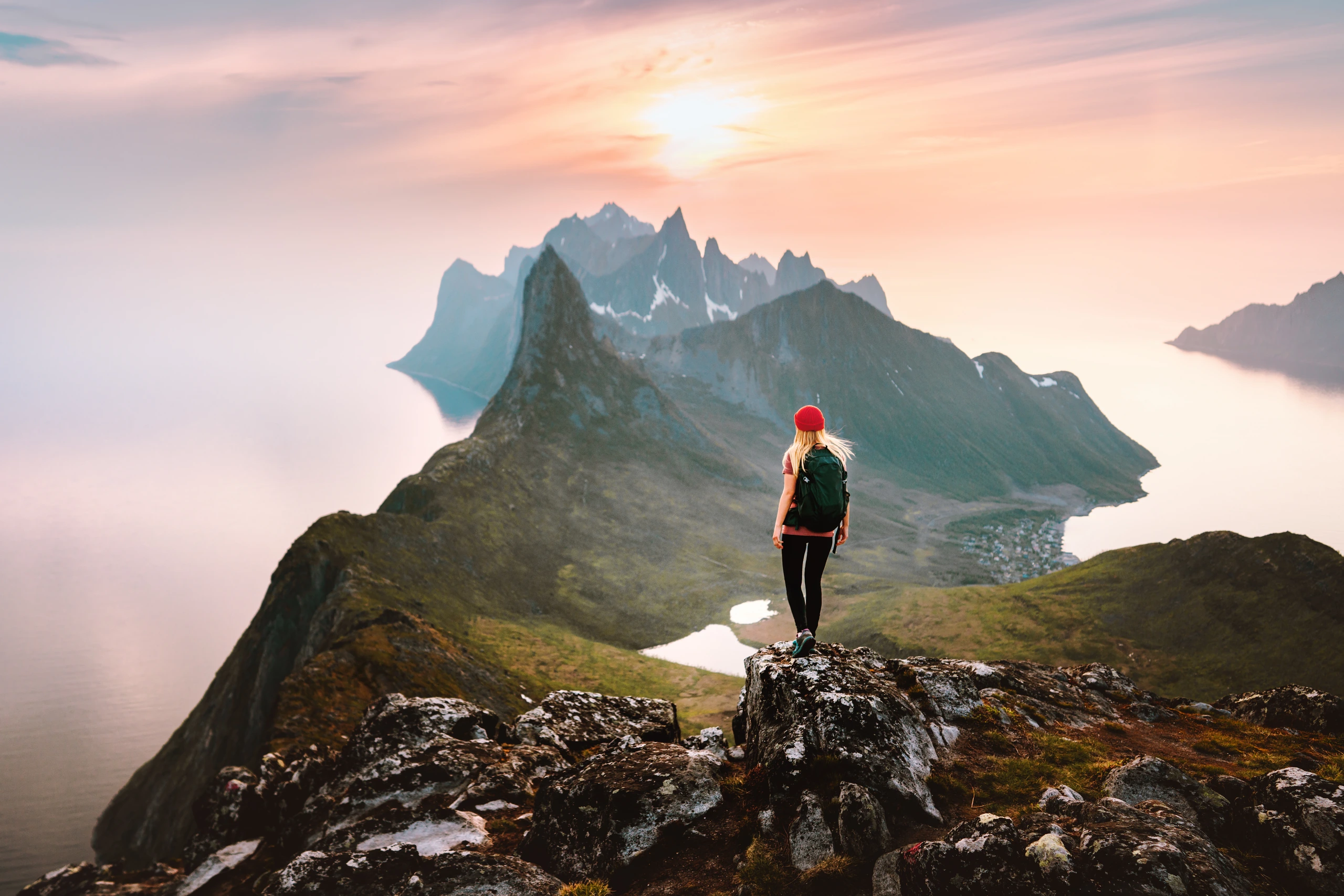 Vandring på Senja, Norge
