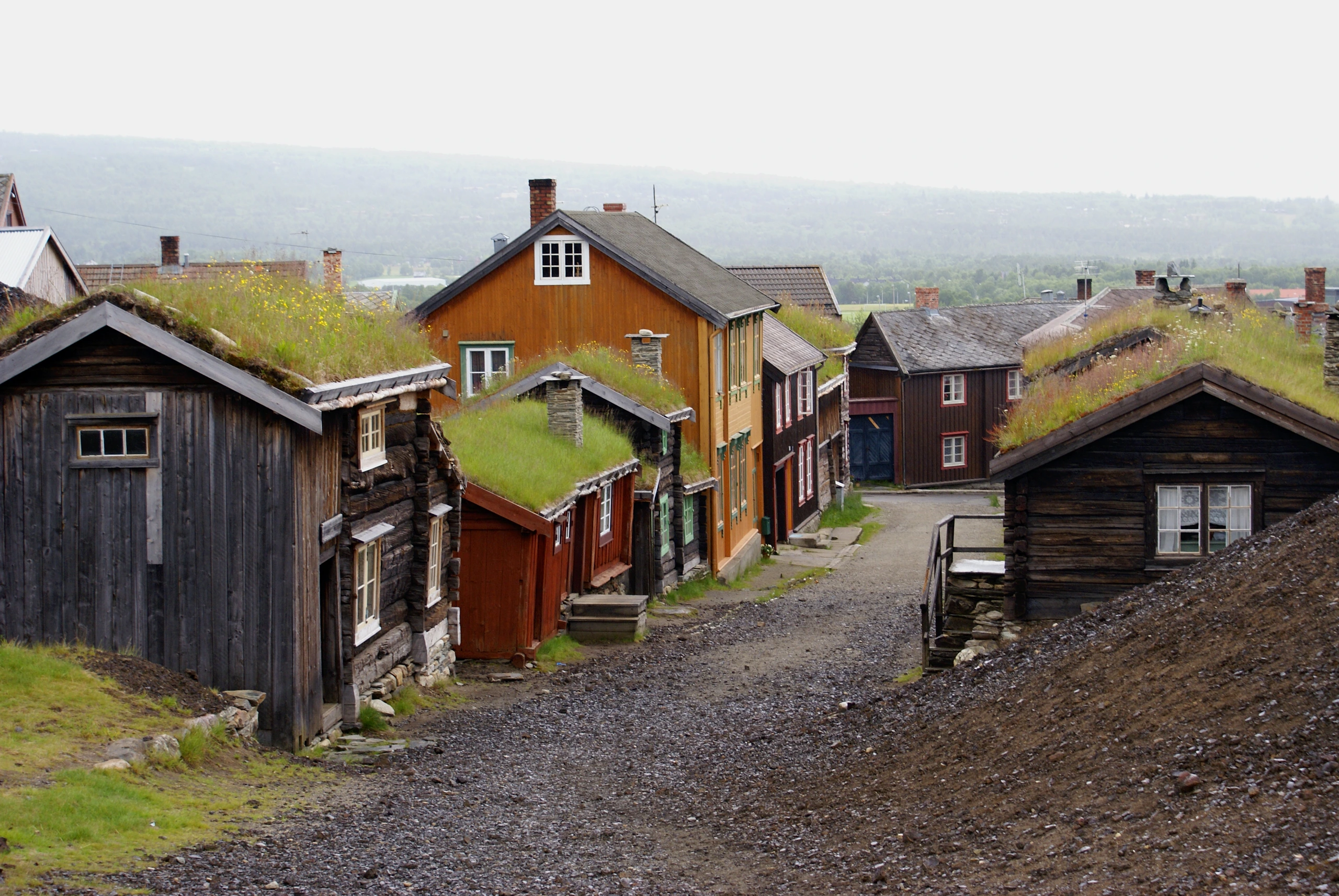 Sleggvegen i Røros, Norge