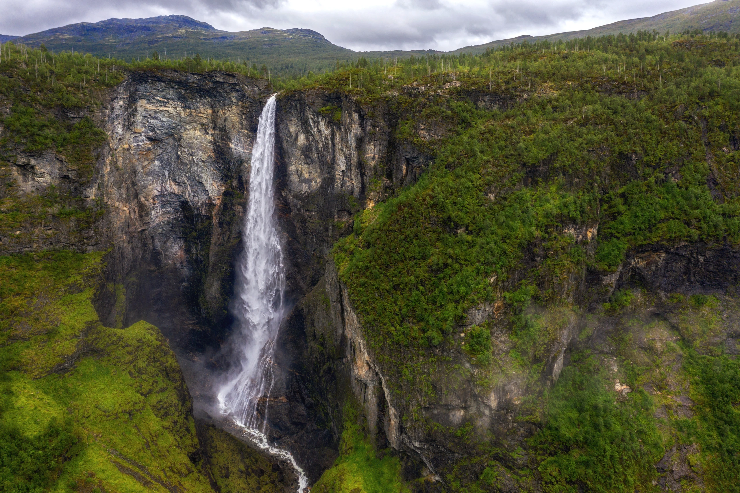 Vettisfossen i Utladalen, Norge