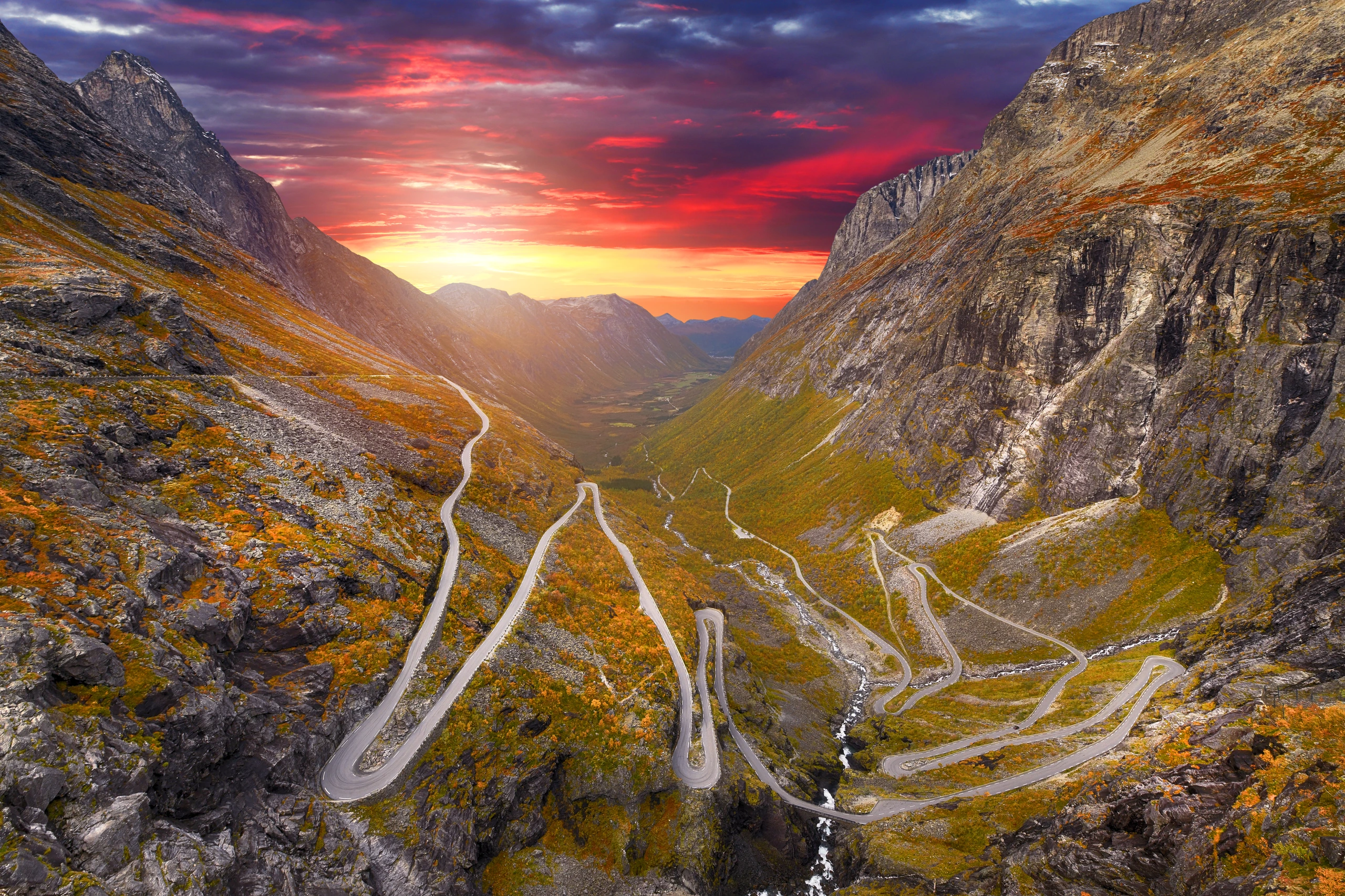 Trollstigen, Norges berömda serpentinväg