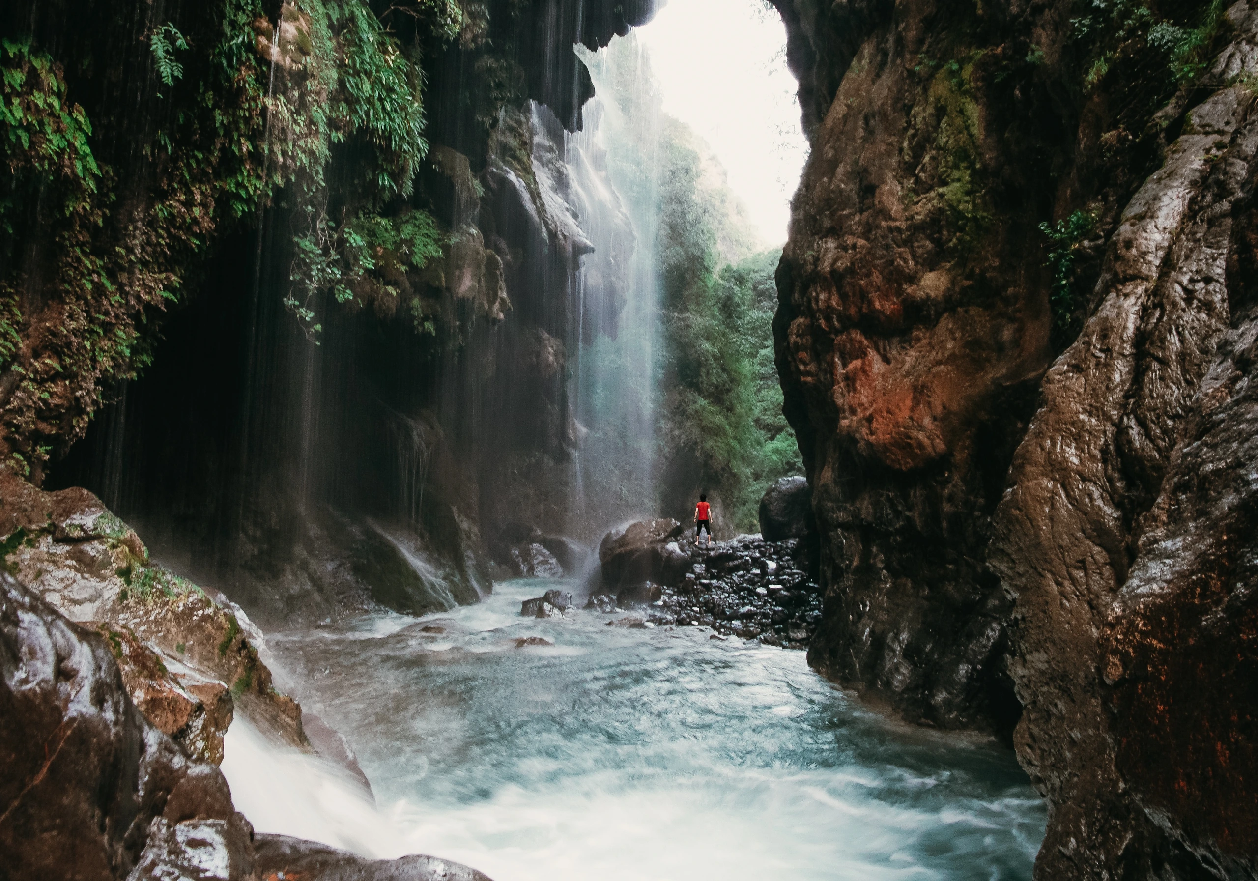 Umbrella Waterfall i Abbottabad, KPK, Pakistan