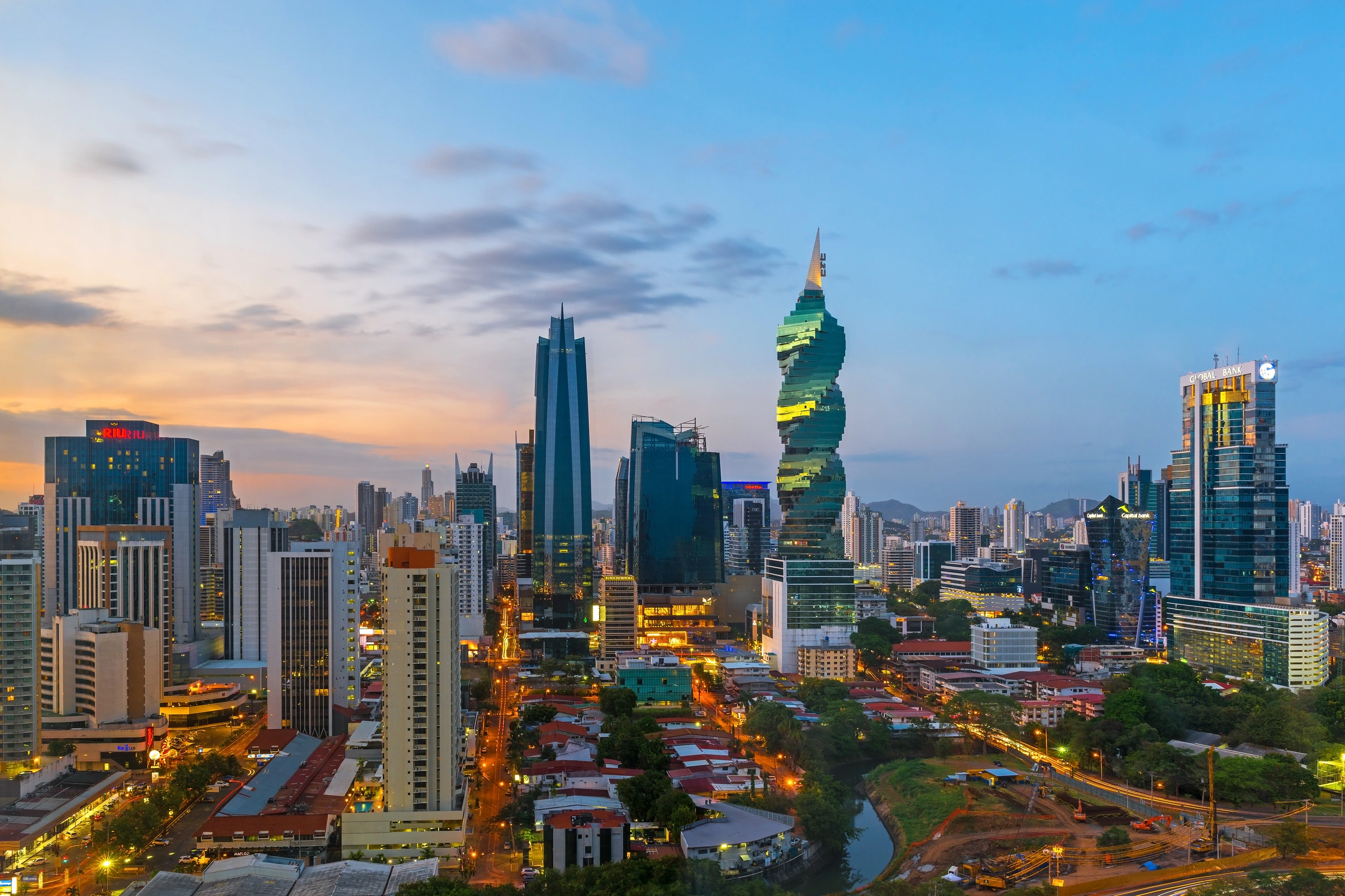 Panama Citys skyline