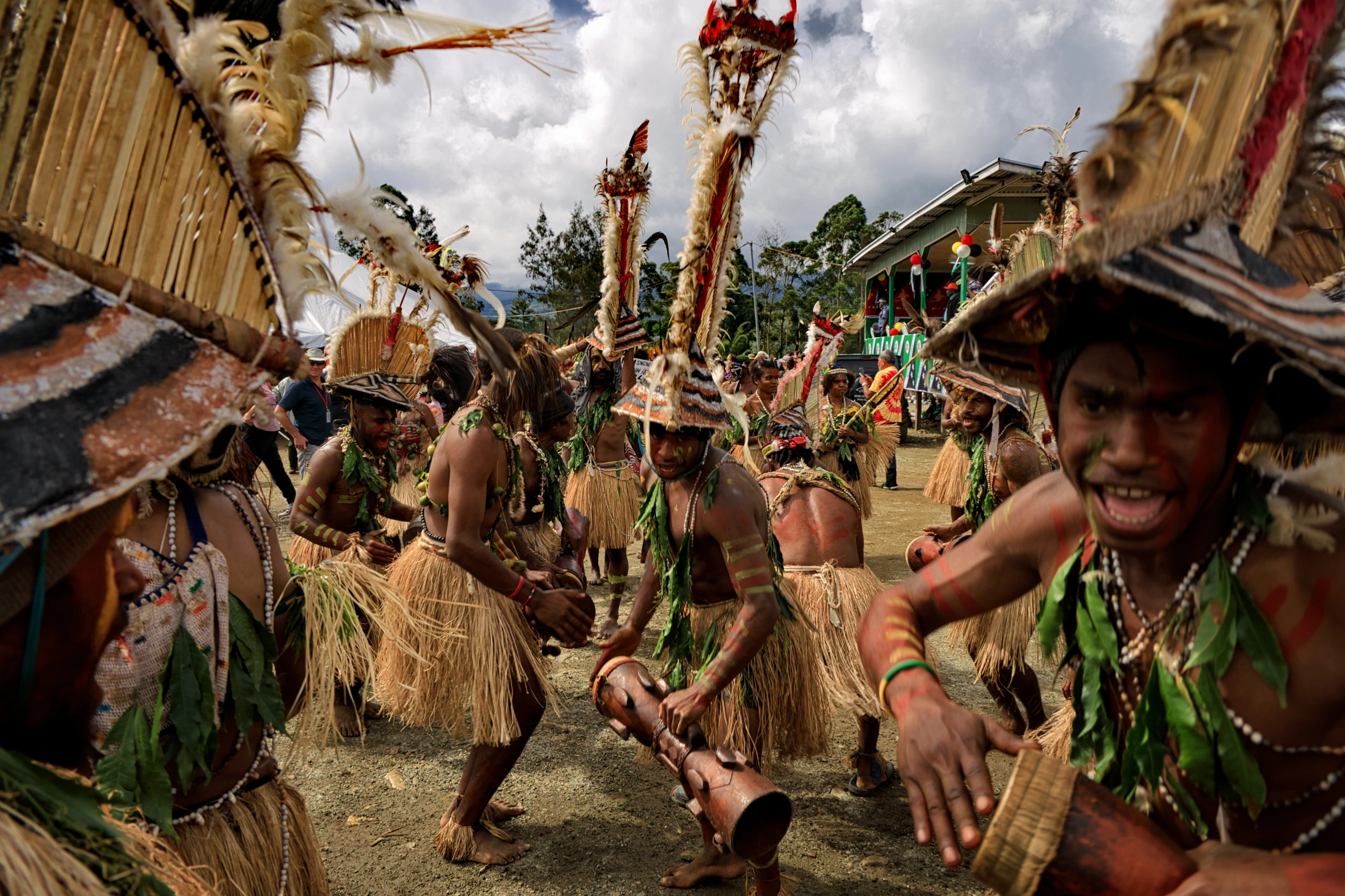 Sing Sing Festival i Mount Hagen, Papua Nya Guinea