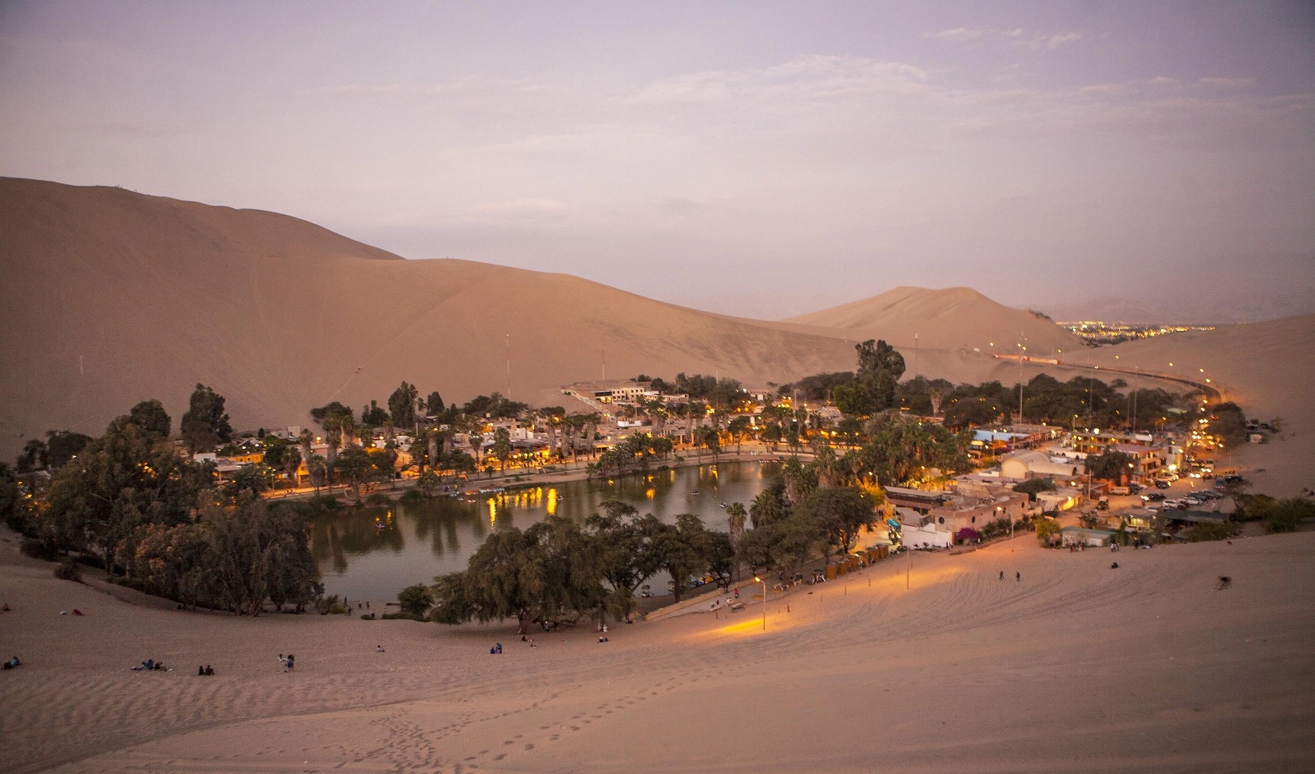 Sandboarding i Huacachina, Peru