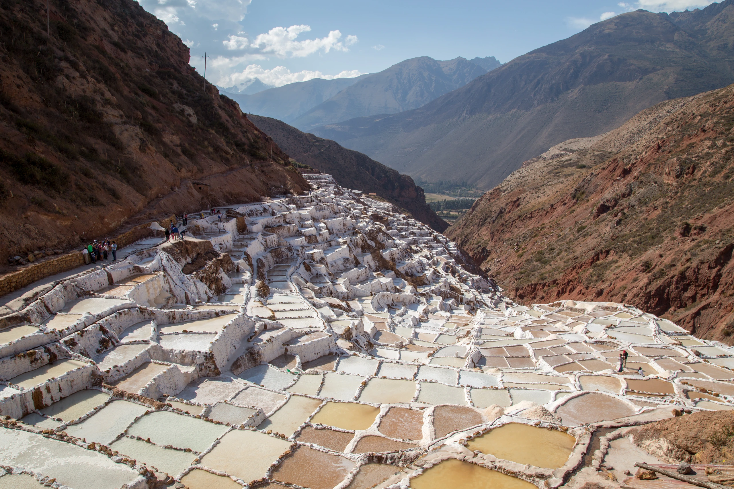 Maras saltgruvor, Peru