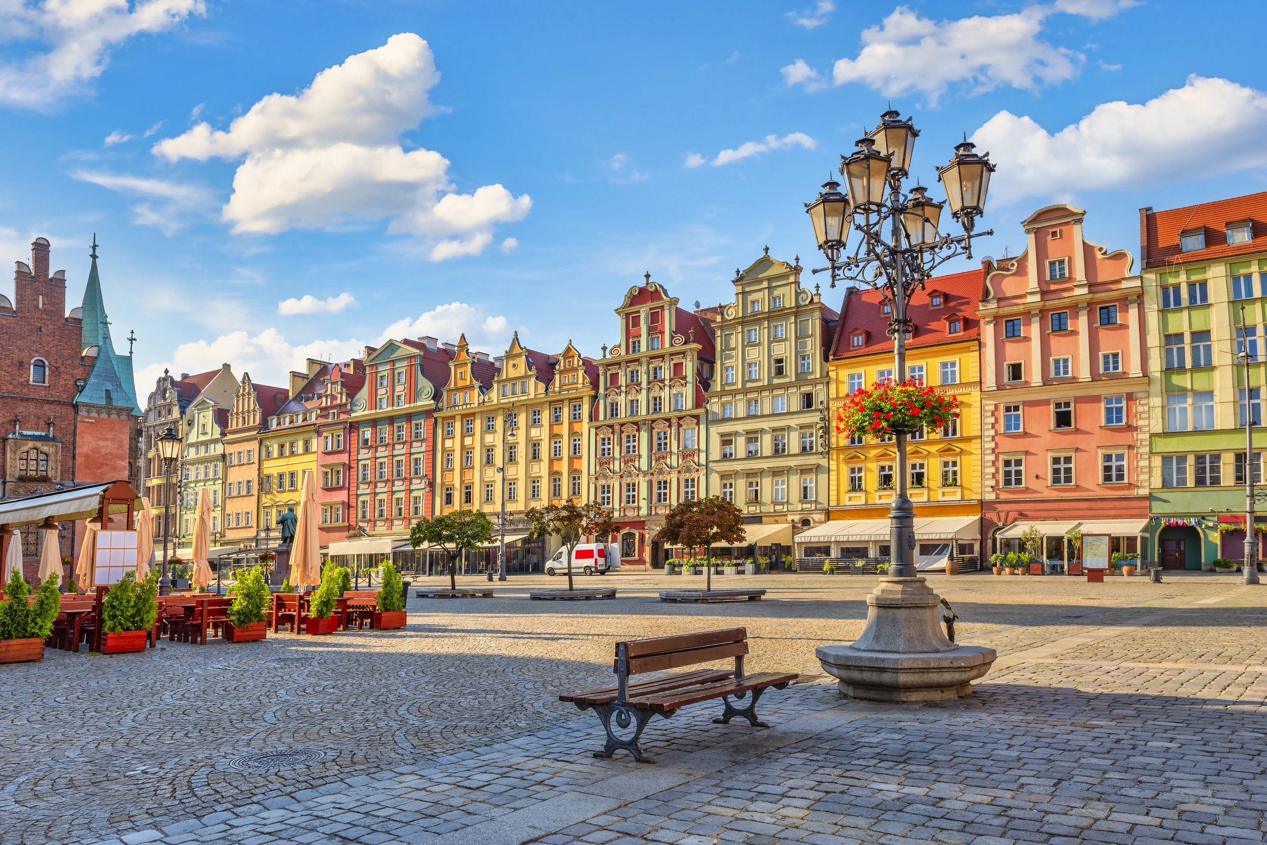 Sommar i Wrocław, Polen