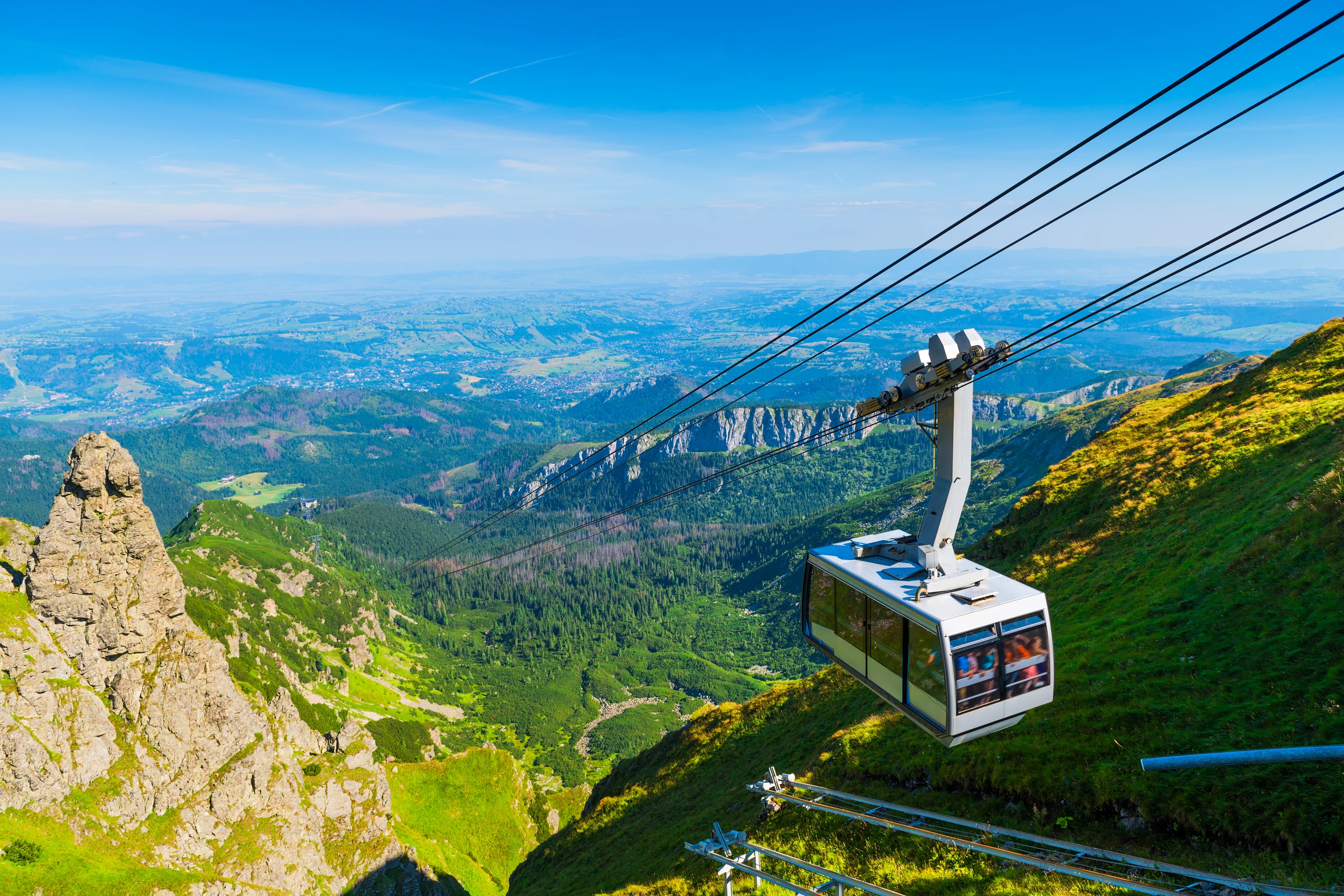 Linbana till Kasprowy Wierch, Polen