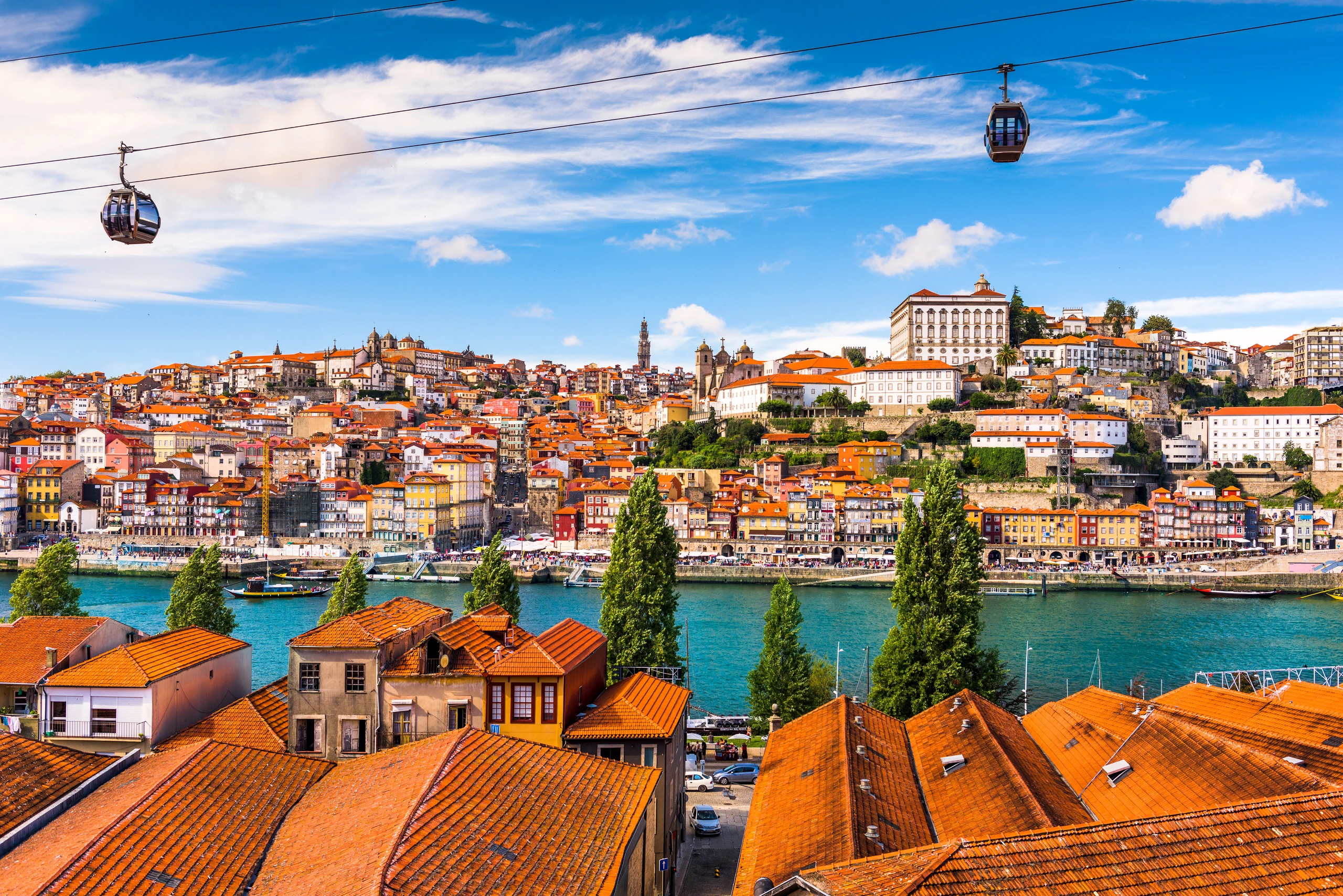Stadsbild av Porto, Portugal