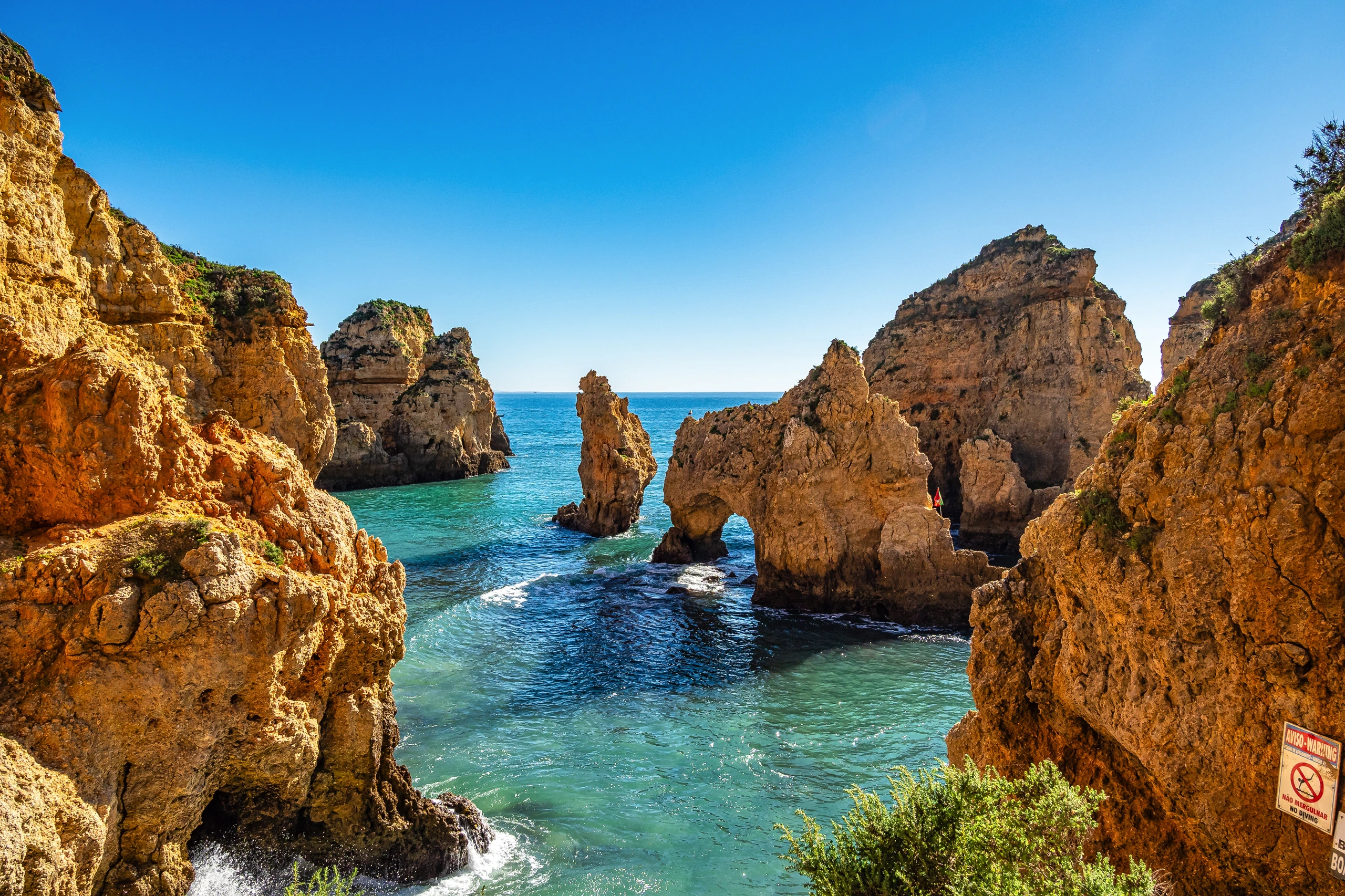 Ponta da Piedade i Lagos, Portugal