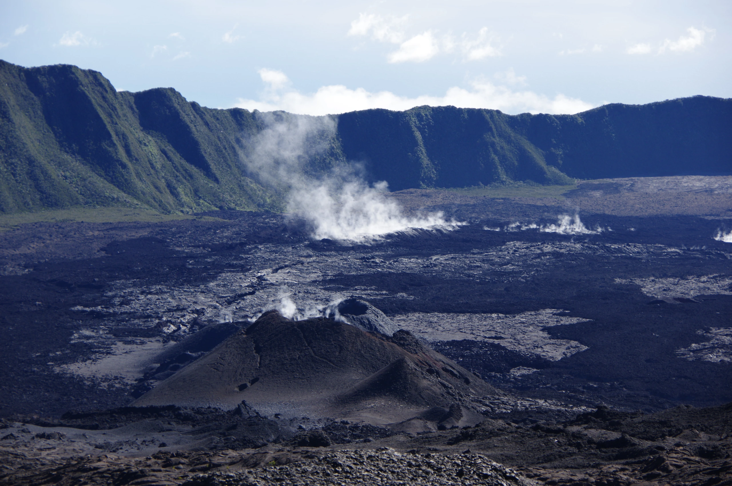 Piton de la Fournaise, Fumerolles, Réunion
