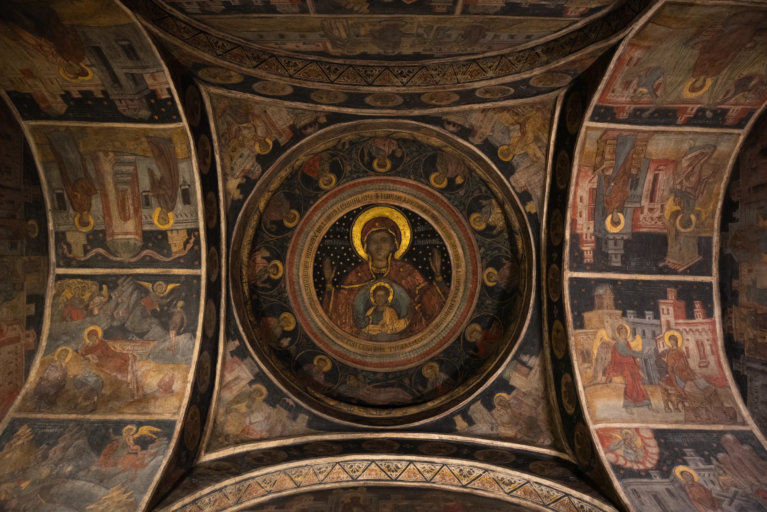 Stavropoleos kloster i Bukarest, Rumänien