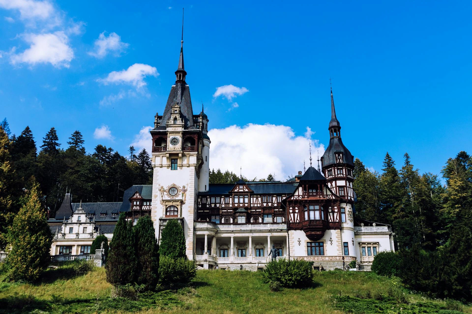 Peleș slott i Rumänien
