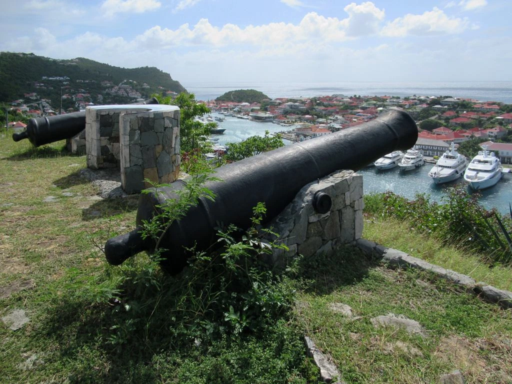 Fort Gustaf på Saint Barthélemy