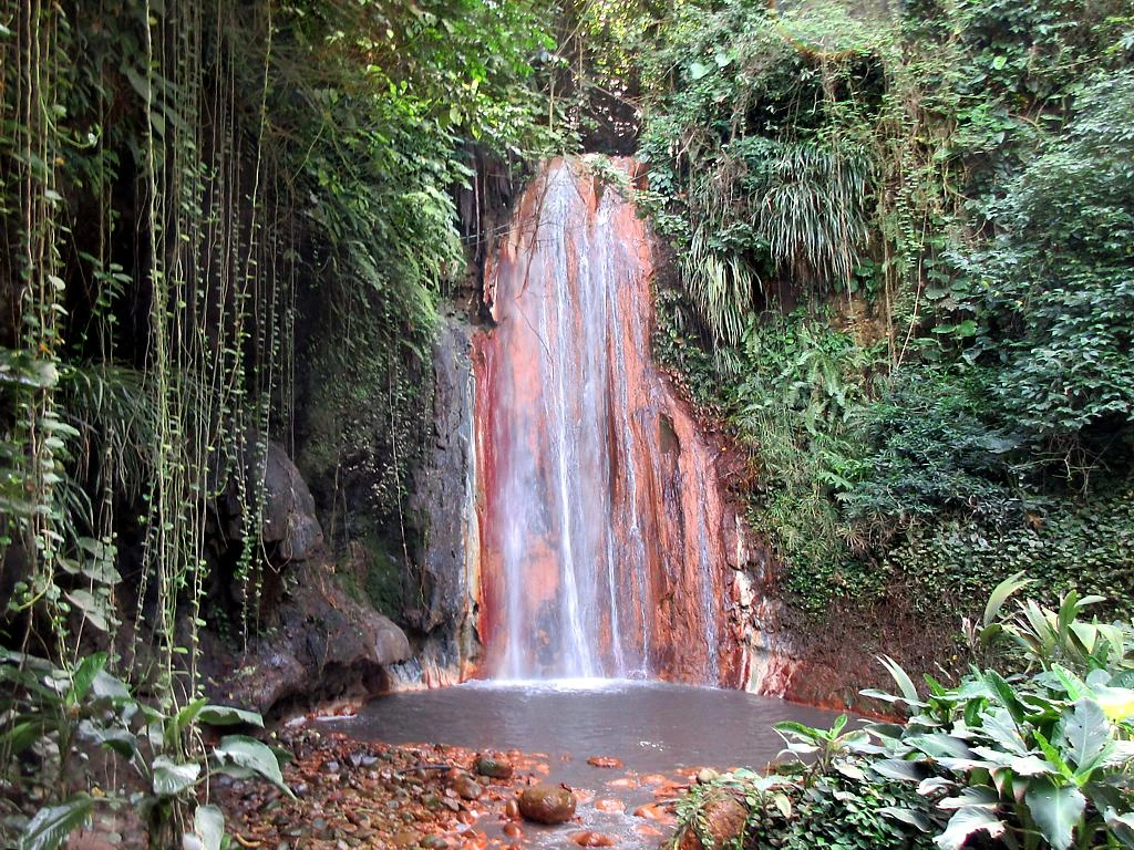 Diamond Falls, Saint Lucia