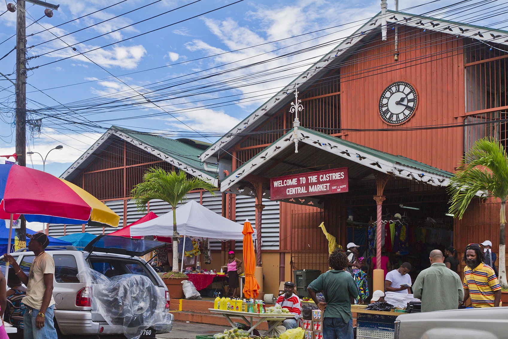 Castries Central Market, Saint Lucia