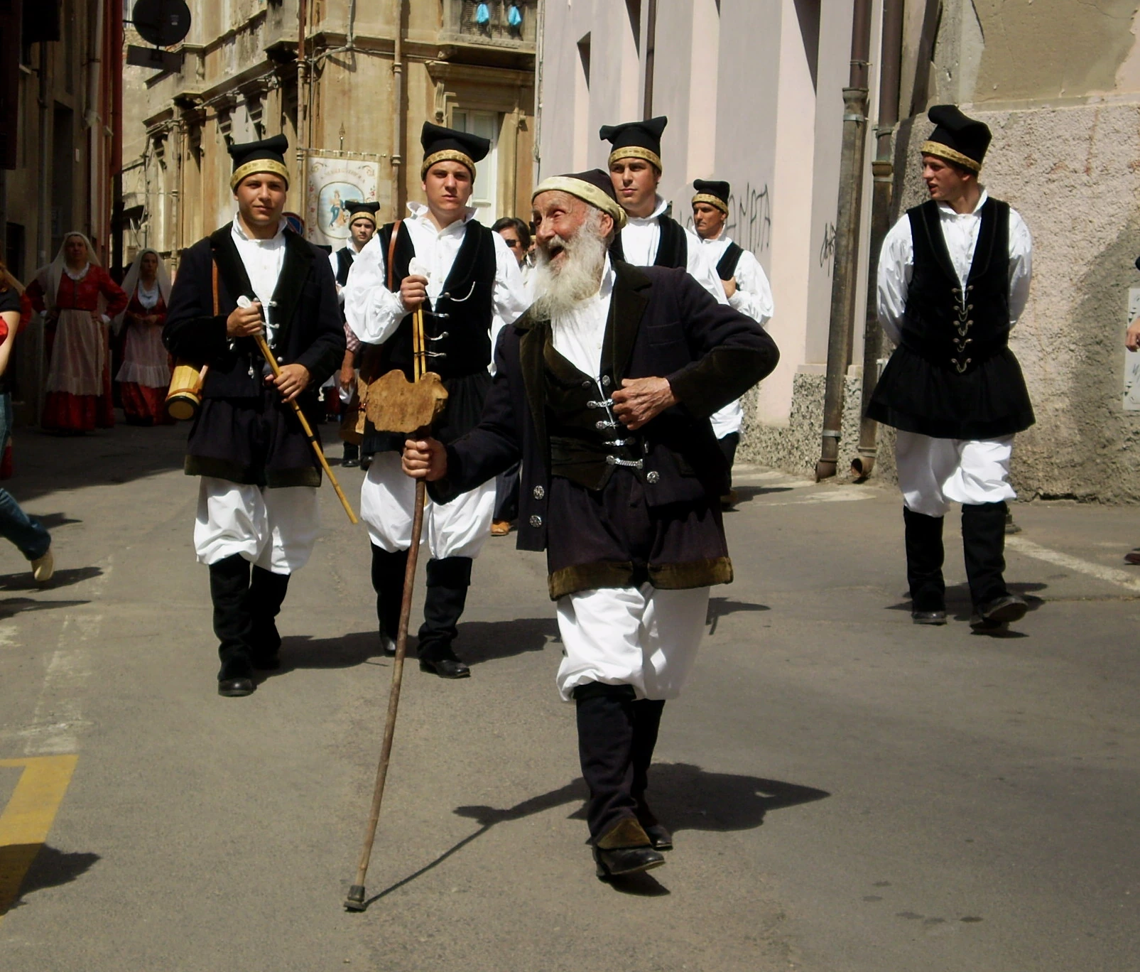 Ziu Boriccu, 101 år gammal, Sardinien