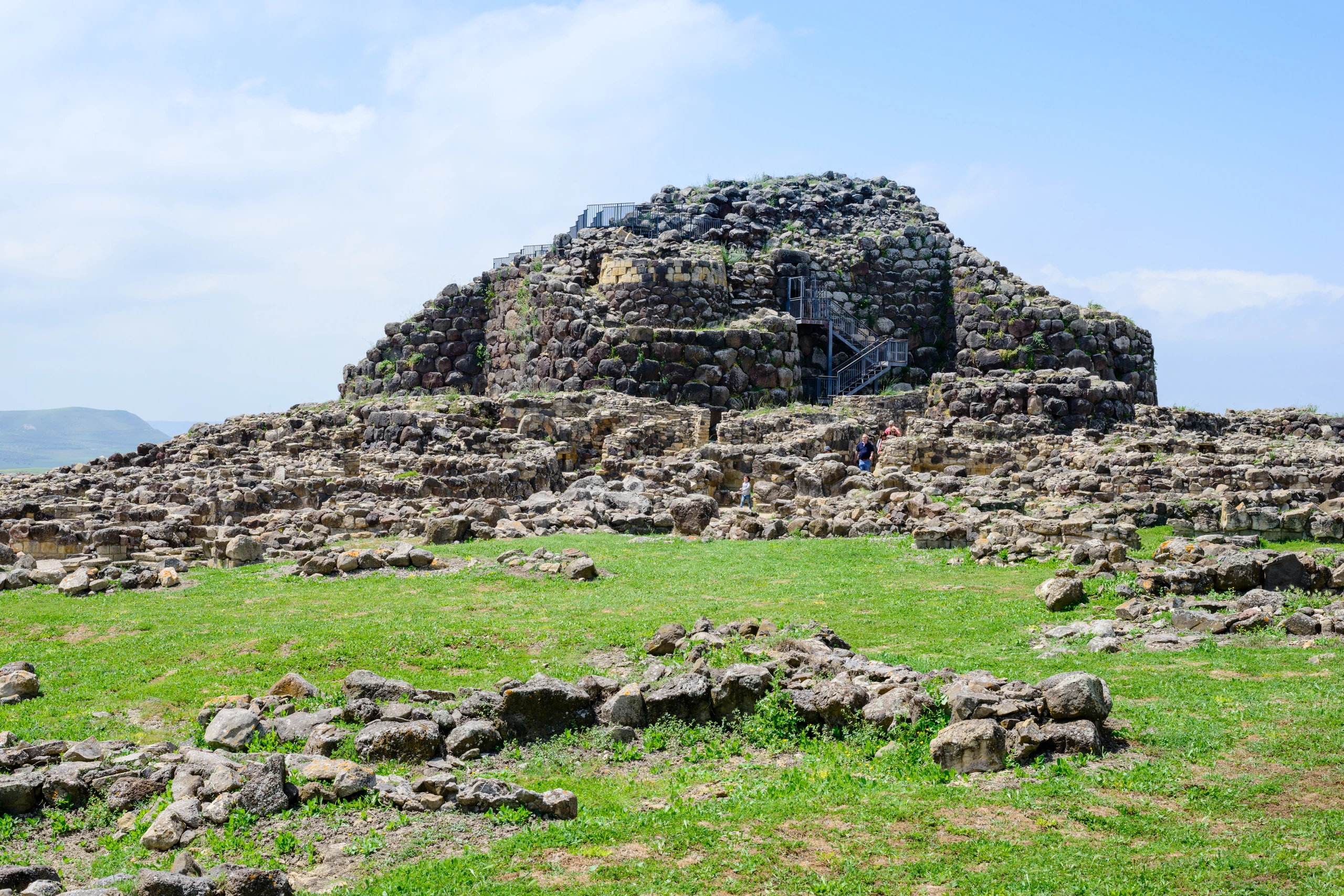 Nuraghe Su Nuraxi i Barumini, Sardinien