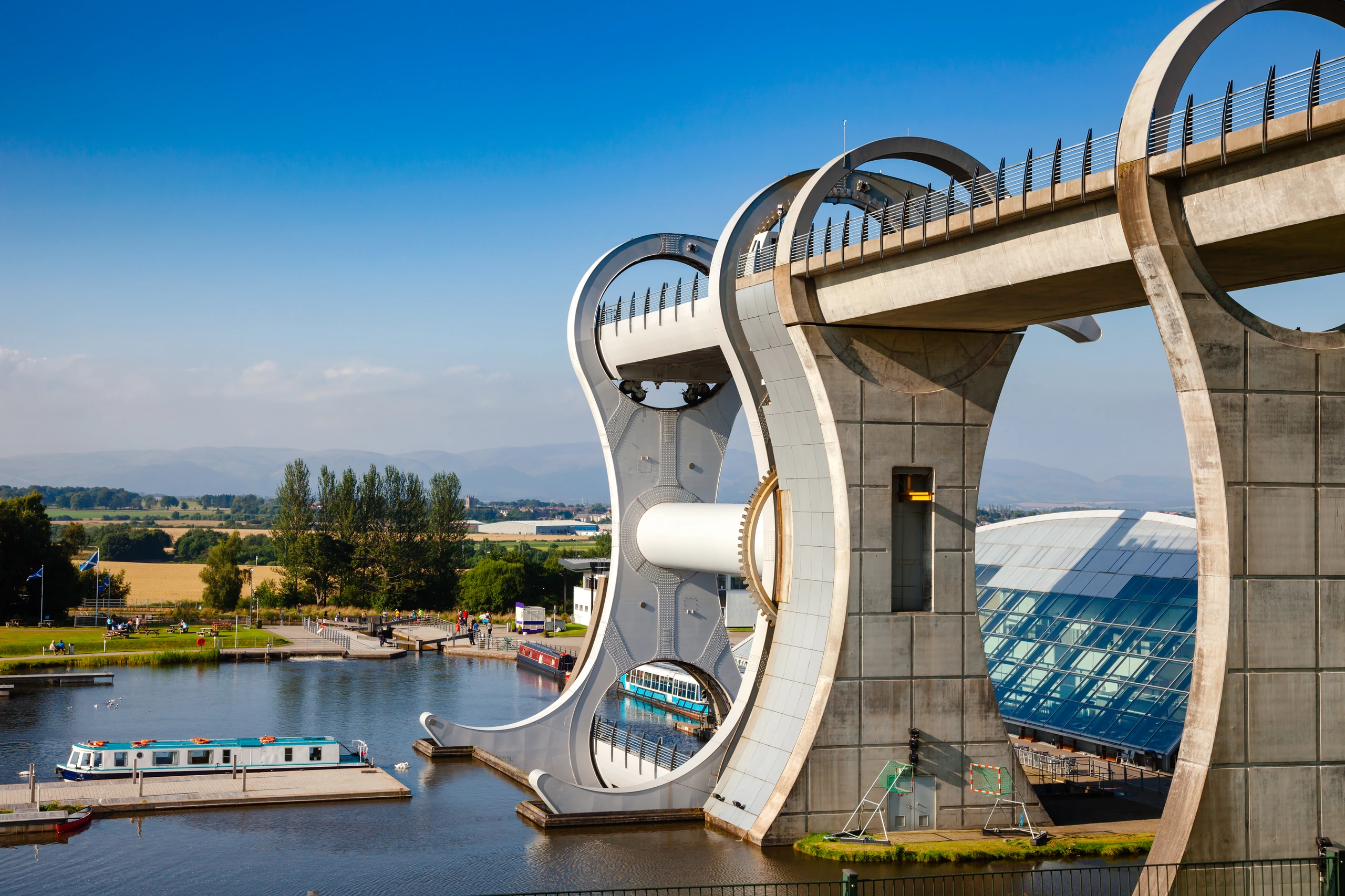 Falkirk Wheel, Skottland
