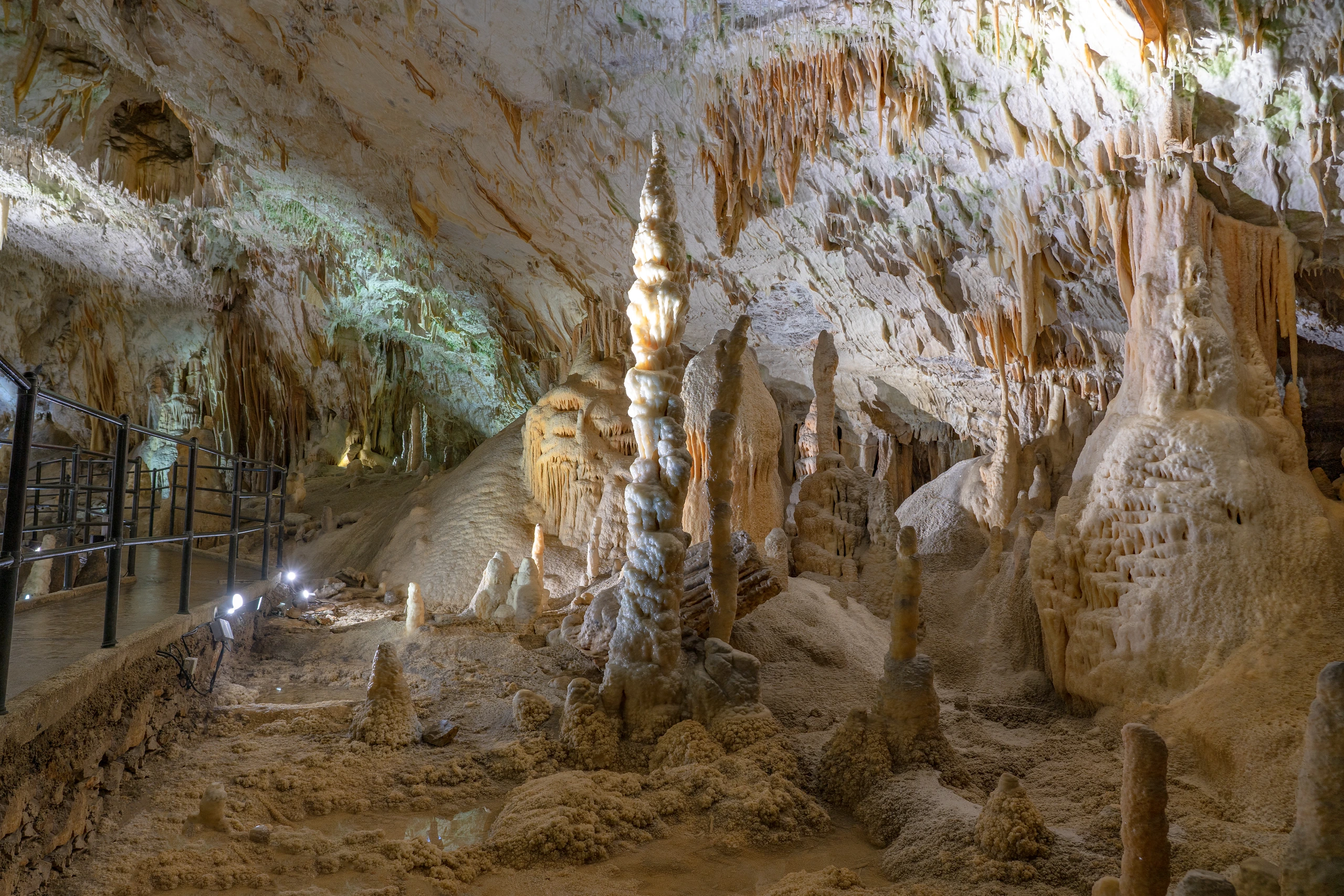 Postojna grotta i Slovenien