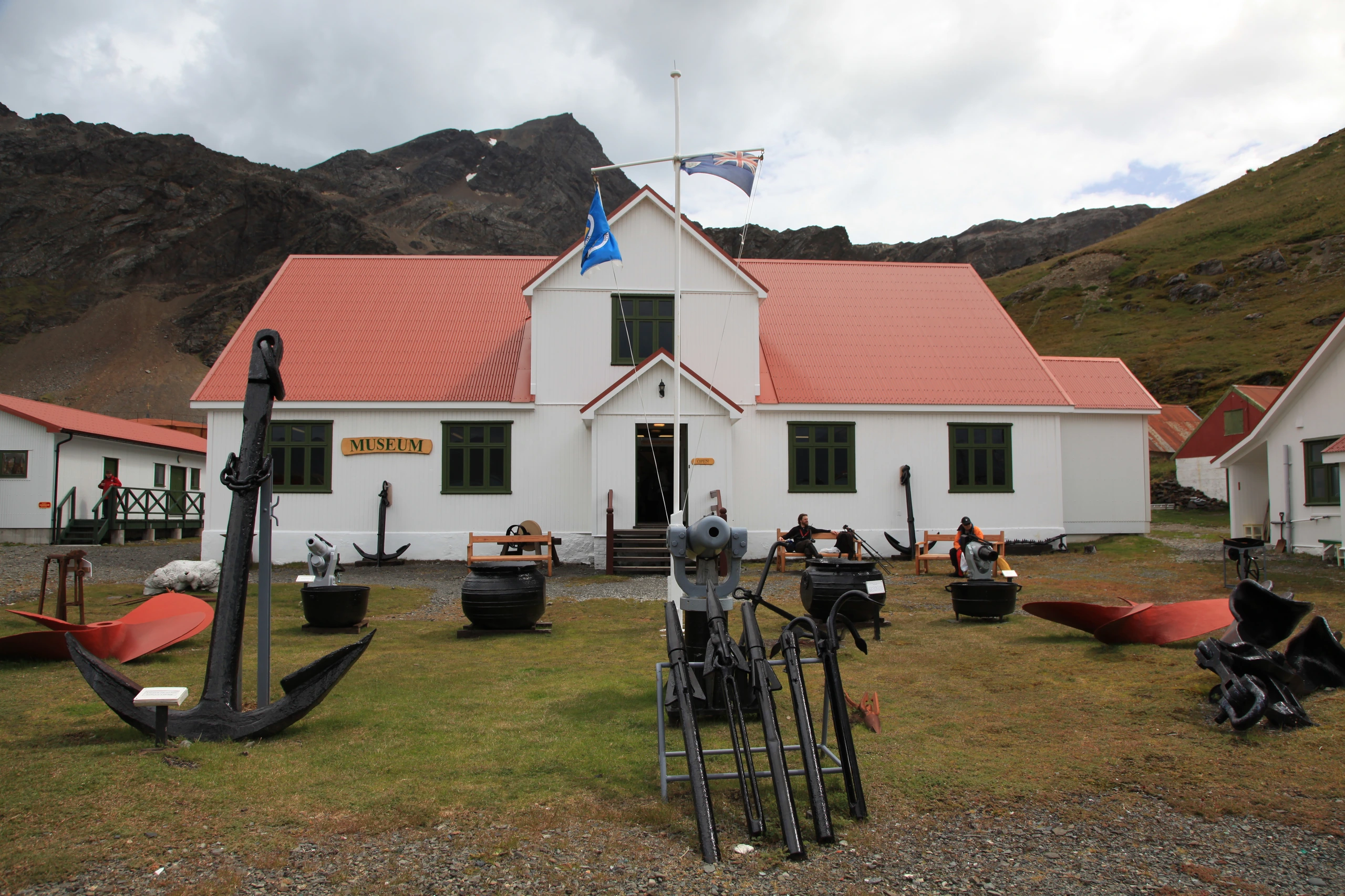 South Georgia Museum i Grytviken, Sydgeorgien och Sydsandwichöarna