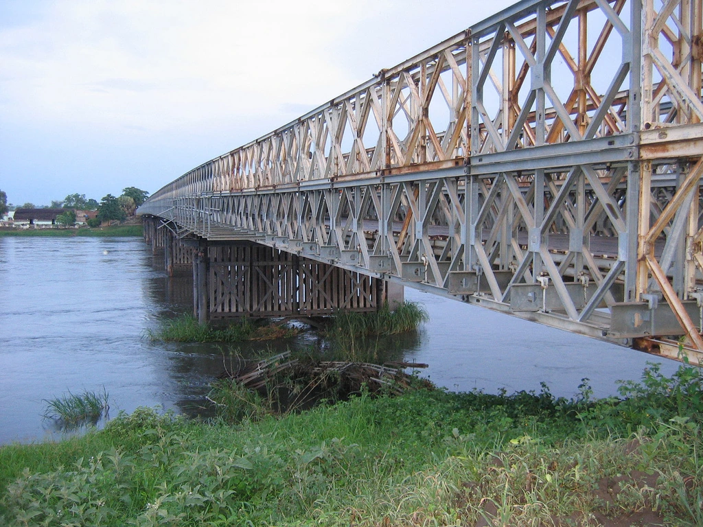 Juba-bron i Sydsudan