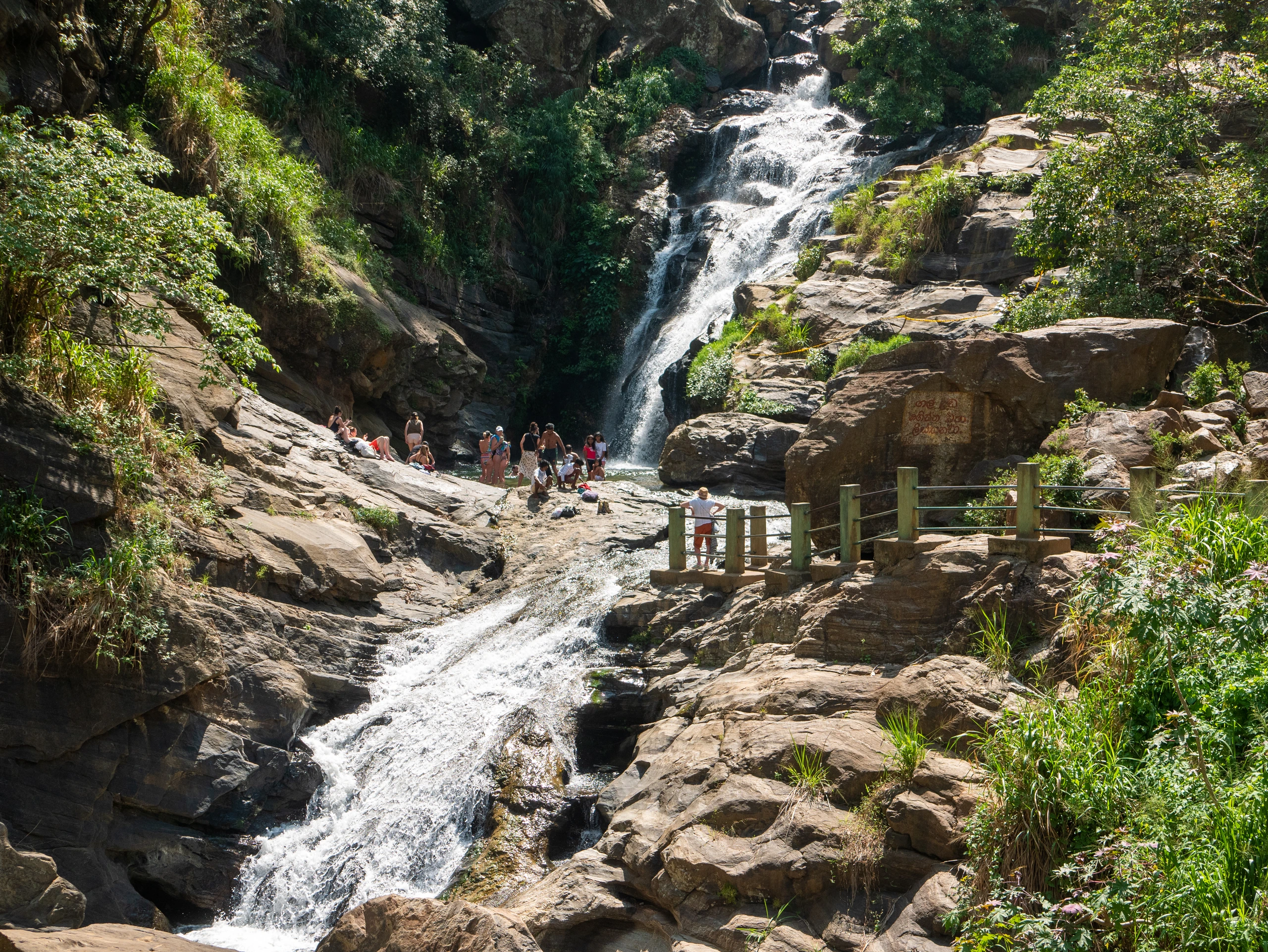 Ravana Ella vattenfall, Sri Lanka