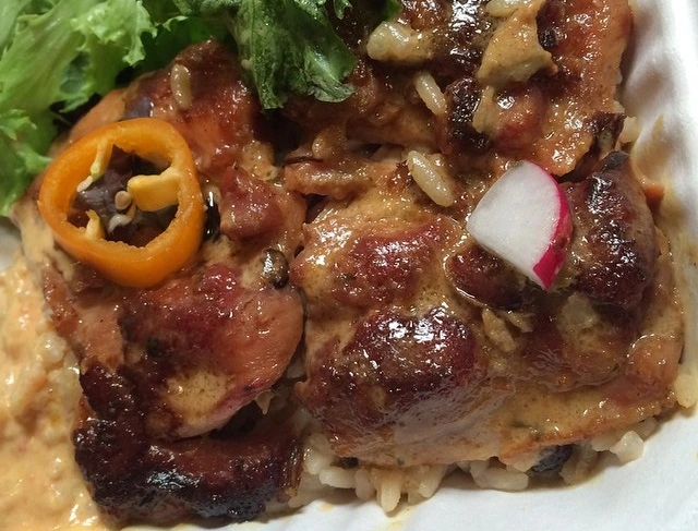 Trinidadian Chicken Pelau, Saint Kitts och Nevis
