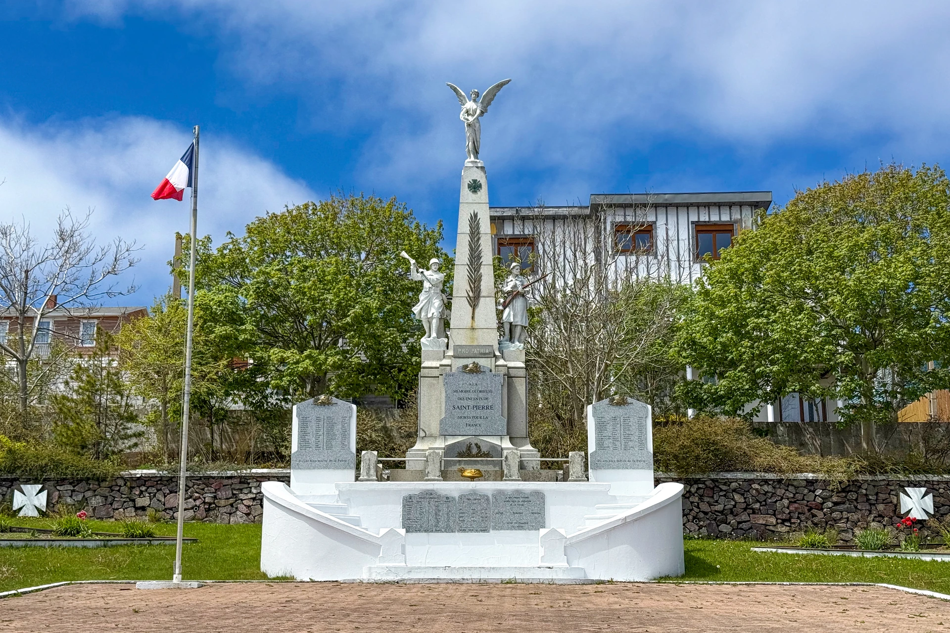 Krigsminnesmärke i Saint-Pierre, Saint-Pierre och Miquelon