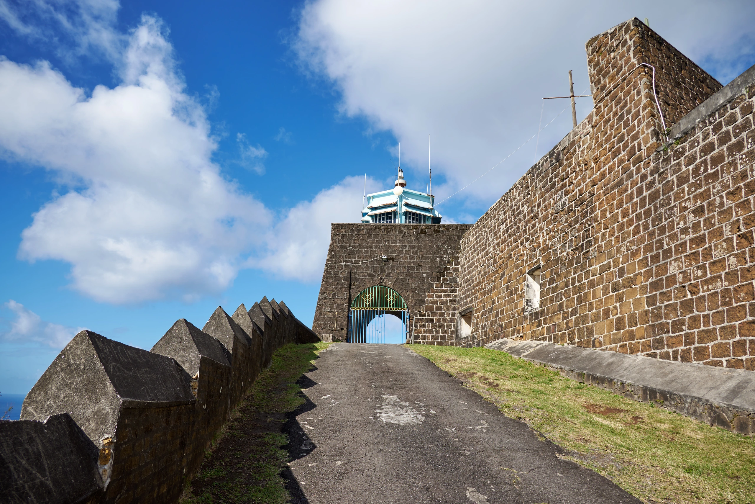 Fort Charlotte i Kingstown, St. Vincent, Saint Vincent och Grenadinerna