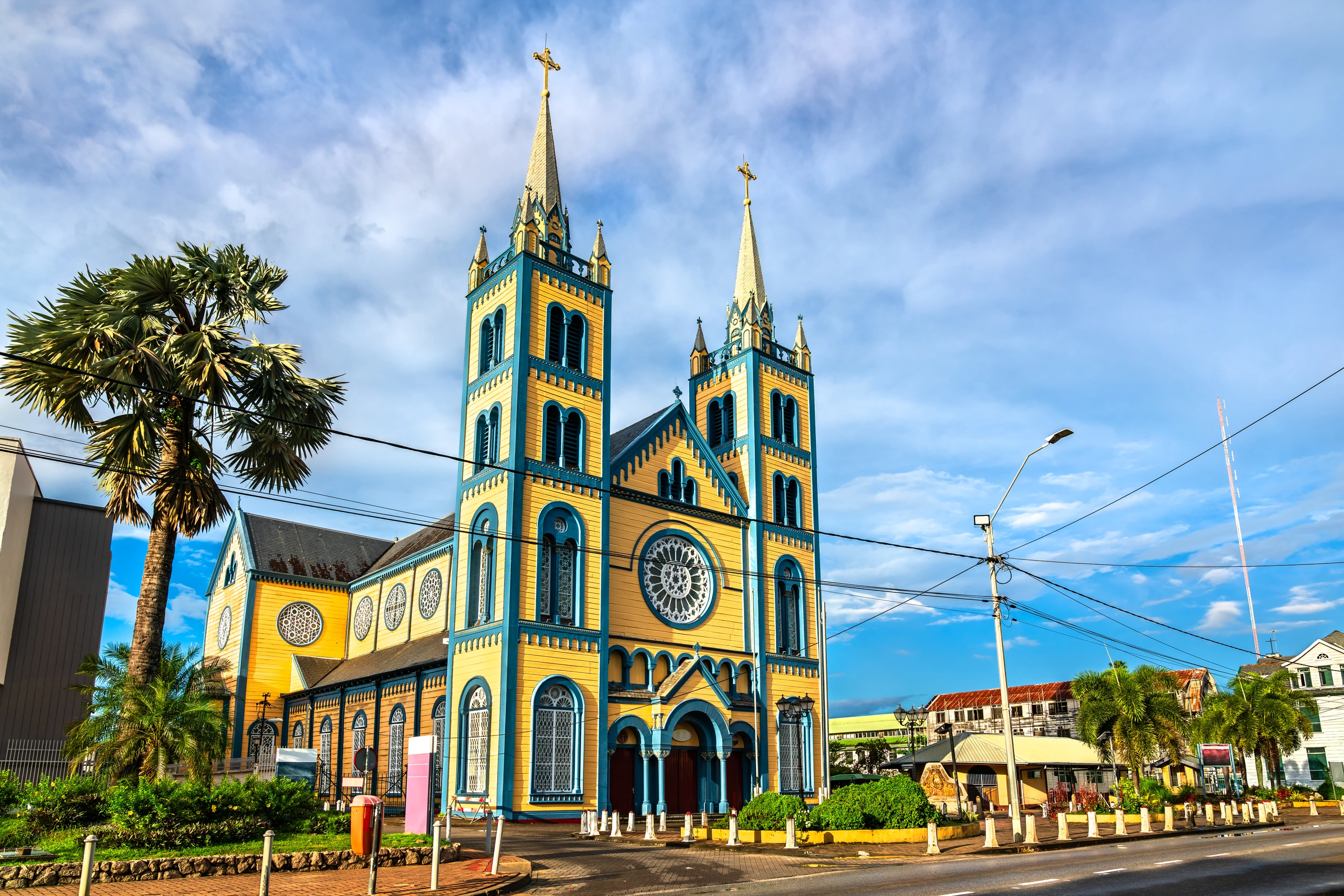Saint Peter and Paul Cathedral i Paramaribo, Surinam