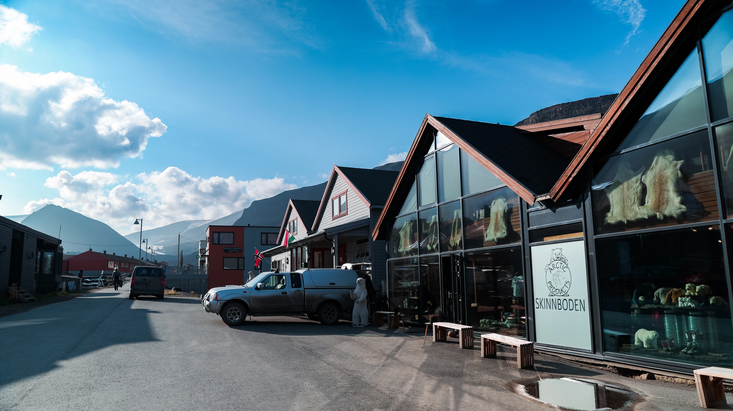 Charmiga butiker i Longyearbyen, Svalbard