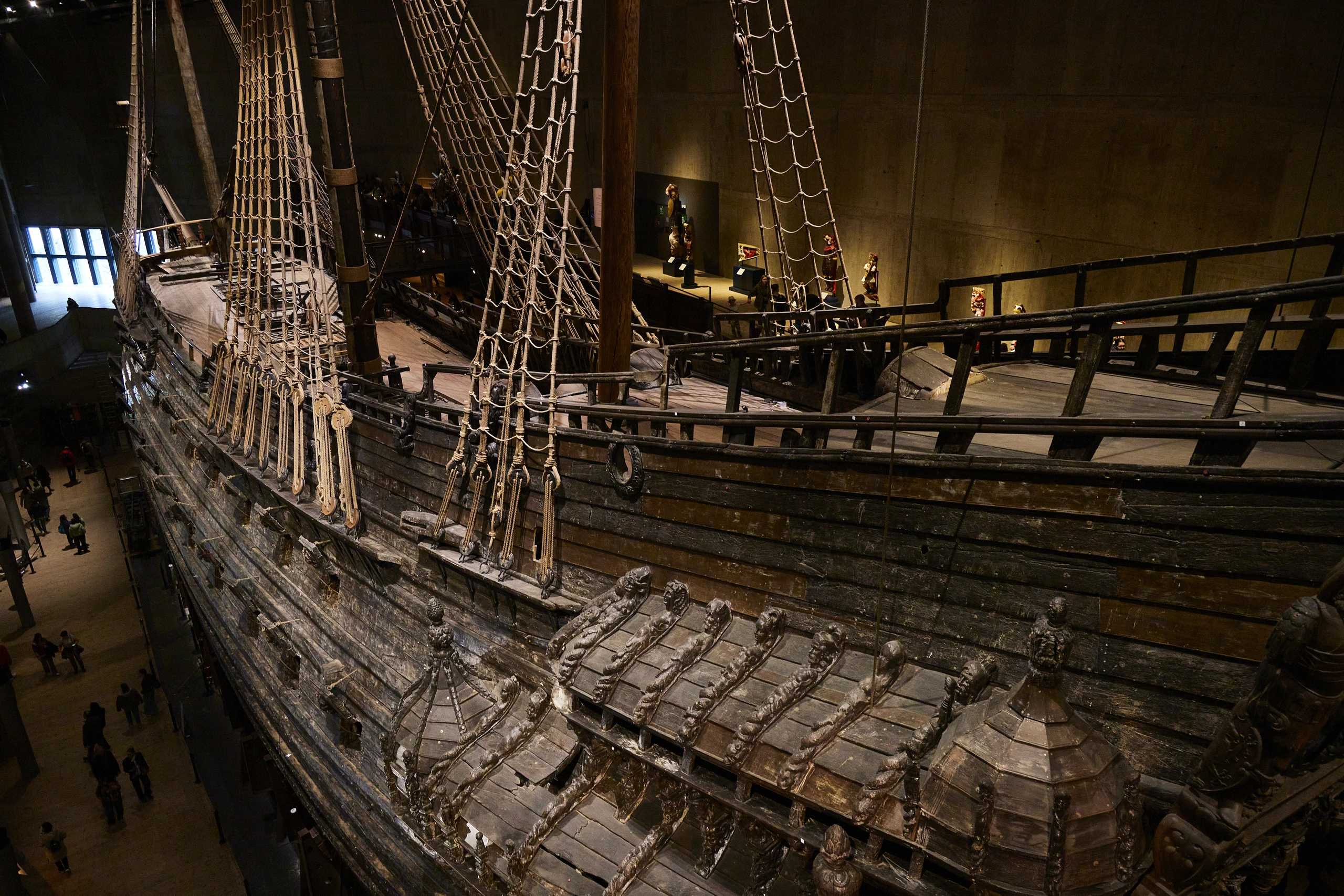 Vasa-skeppet i Stockholm, Sverige